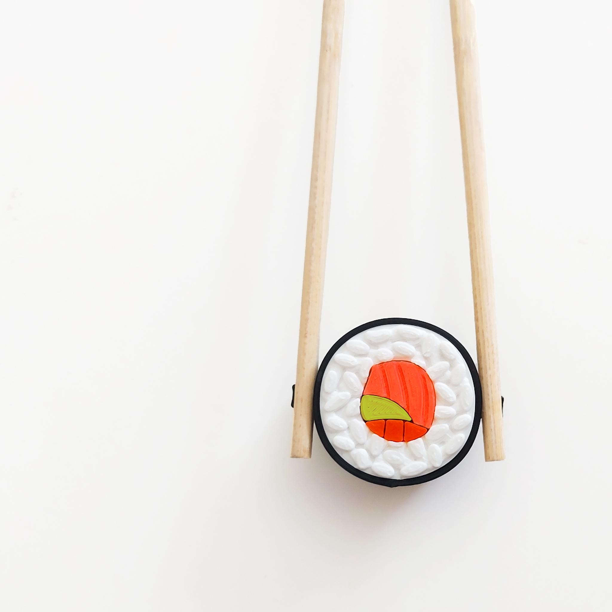 Chopstick Sushi Holder 3d model