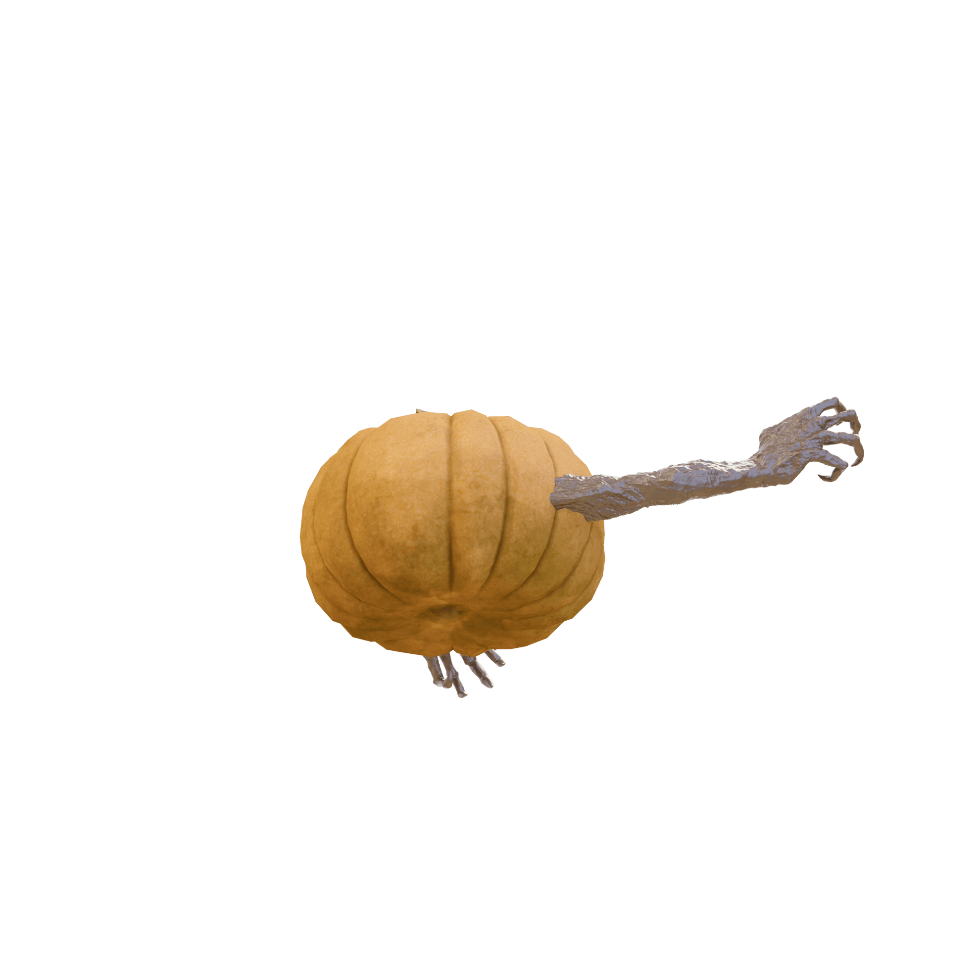 Mr Pumpkin Head Arms 1 3d model