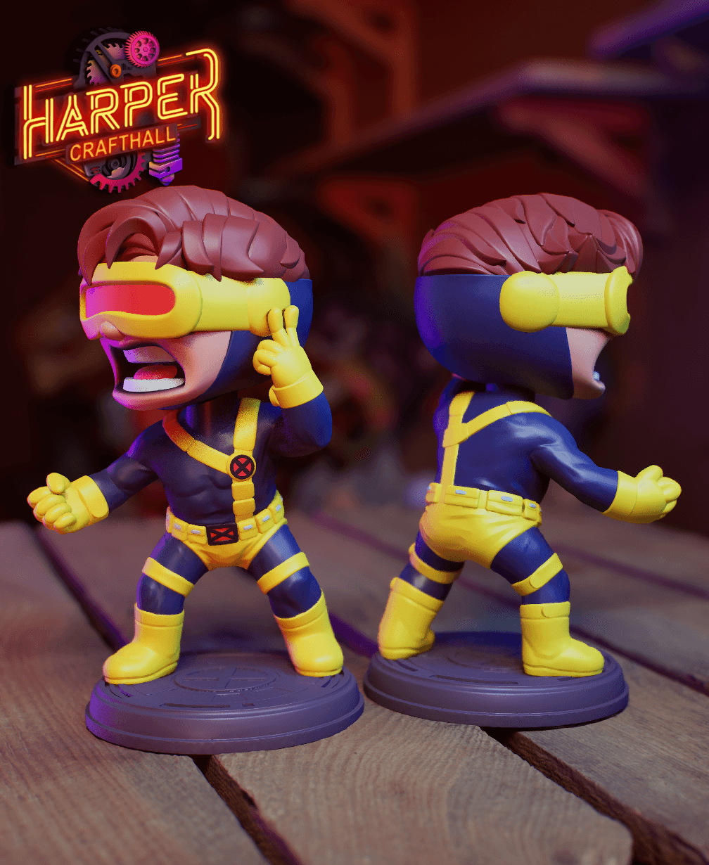 Li'l Cyclops - XMen97 Collectable Figure 3d model