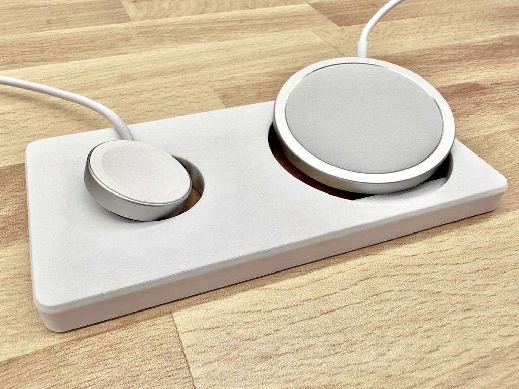 Magsafe and Apple Watch Charging Mount (USB 3d model