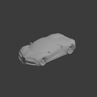 buggatichiron.stl 3d model