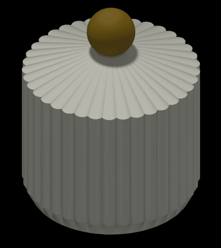 Decorative Jar - Short & Tall 3d model