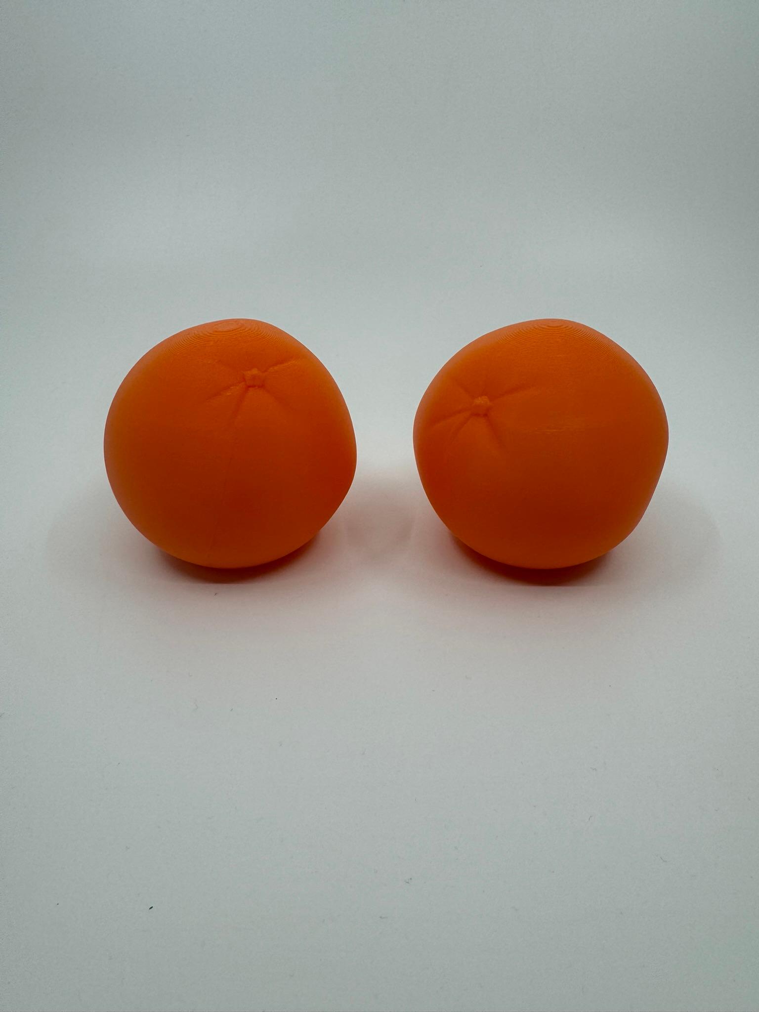 Orange 3d model