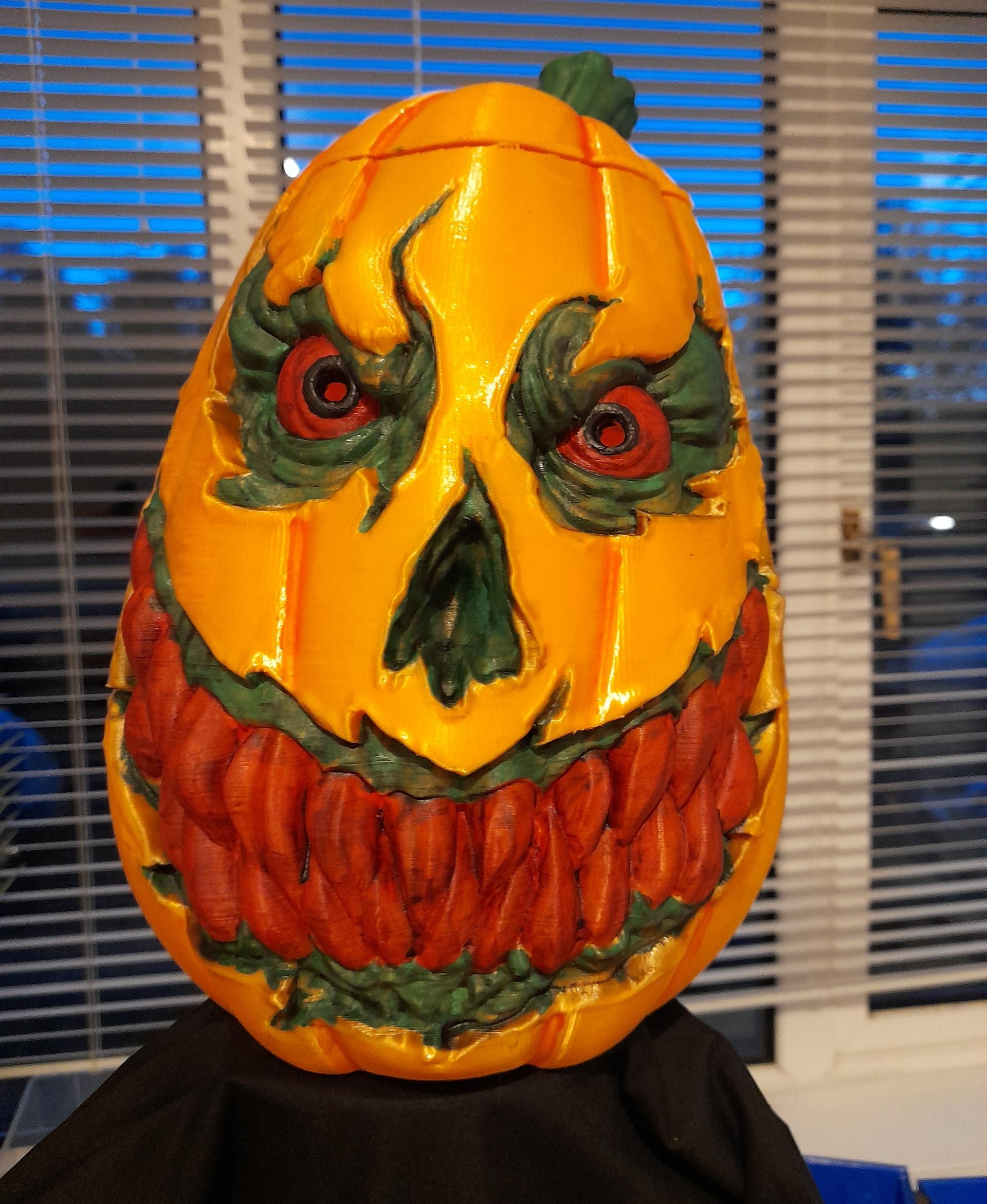Halloween Pumpkin - Smiling - Decoration 3d model