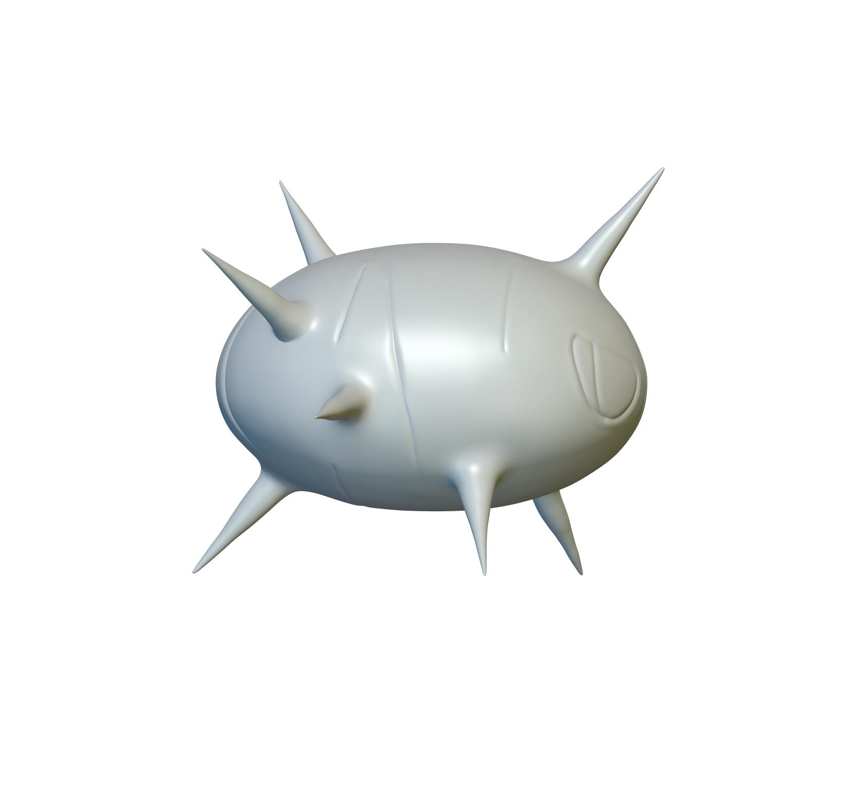 Pokemon Cascoon #268 - Optimized for 3D Printing 3d model