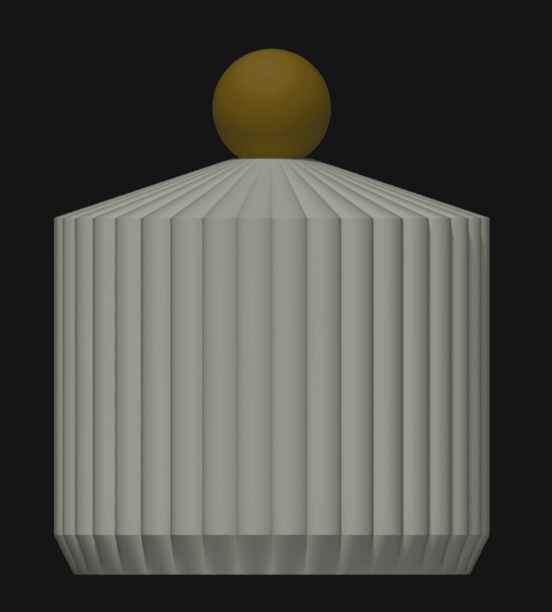 Decorative Jar - Short & Tall 3d model