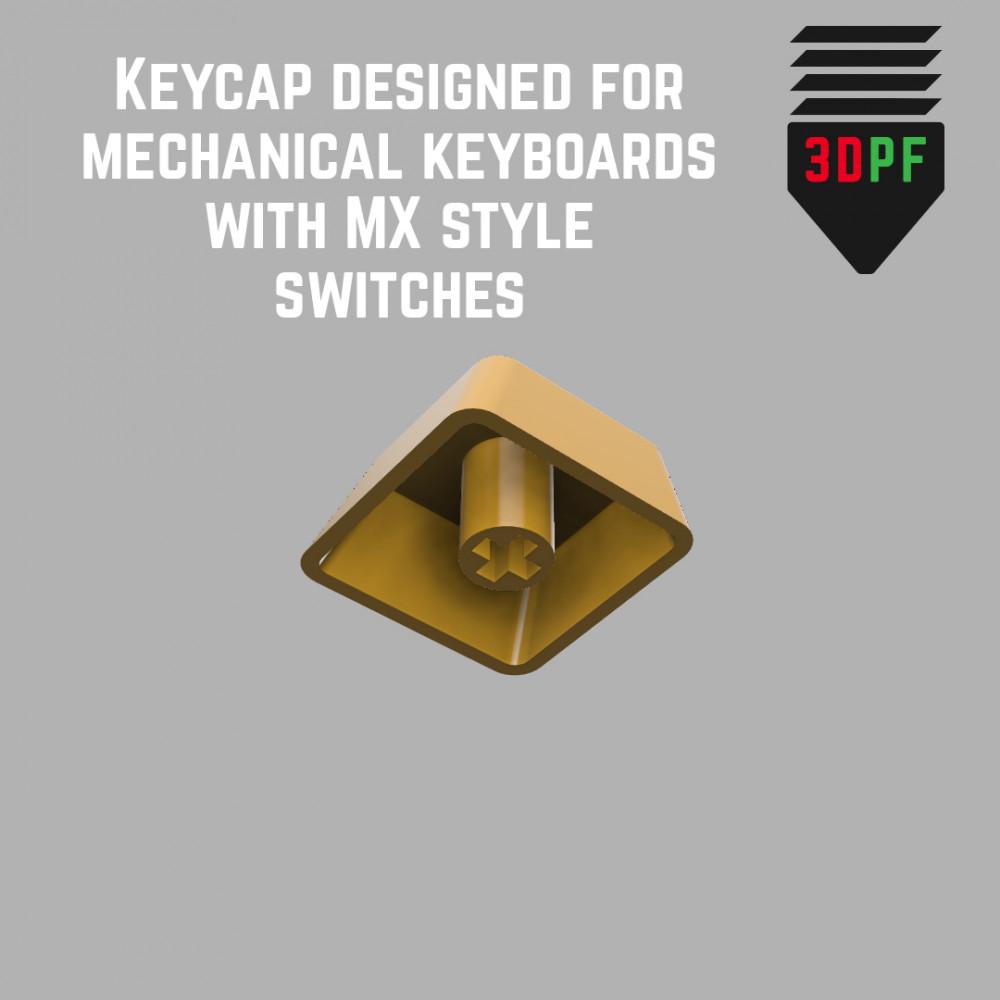 Blank Keycap (Mechanical Keyboard) 3d model