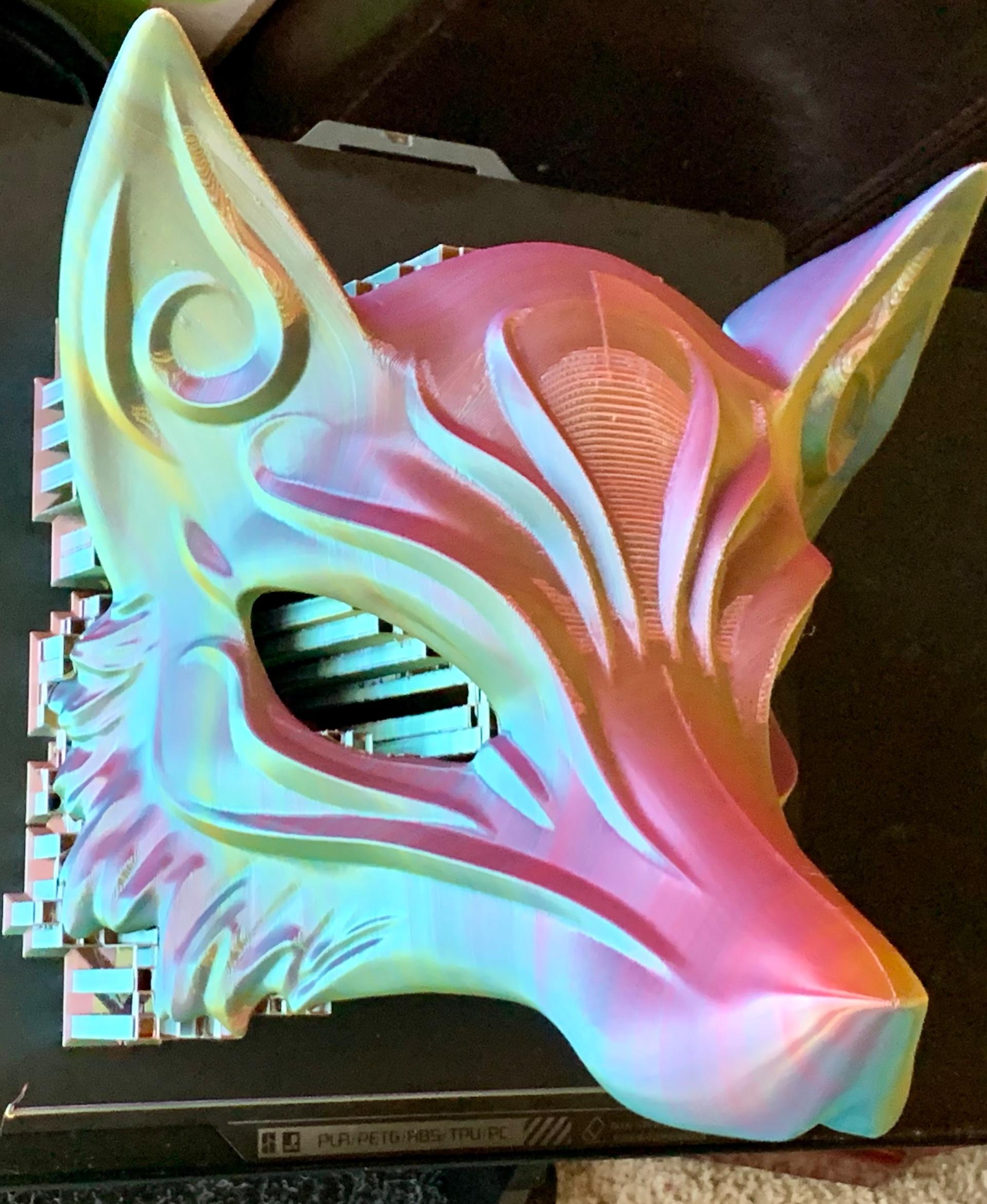 Kitsune Mask  3d model