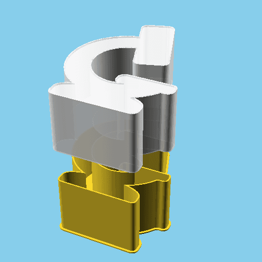 Microscope, nestable box (v1) 3d model