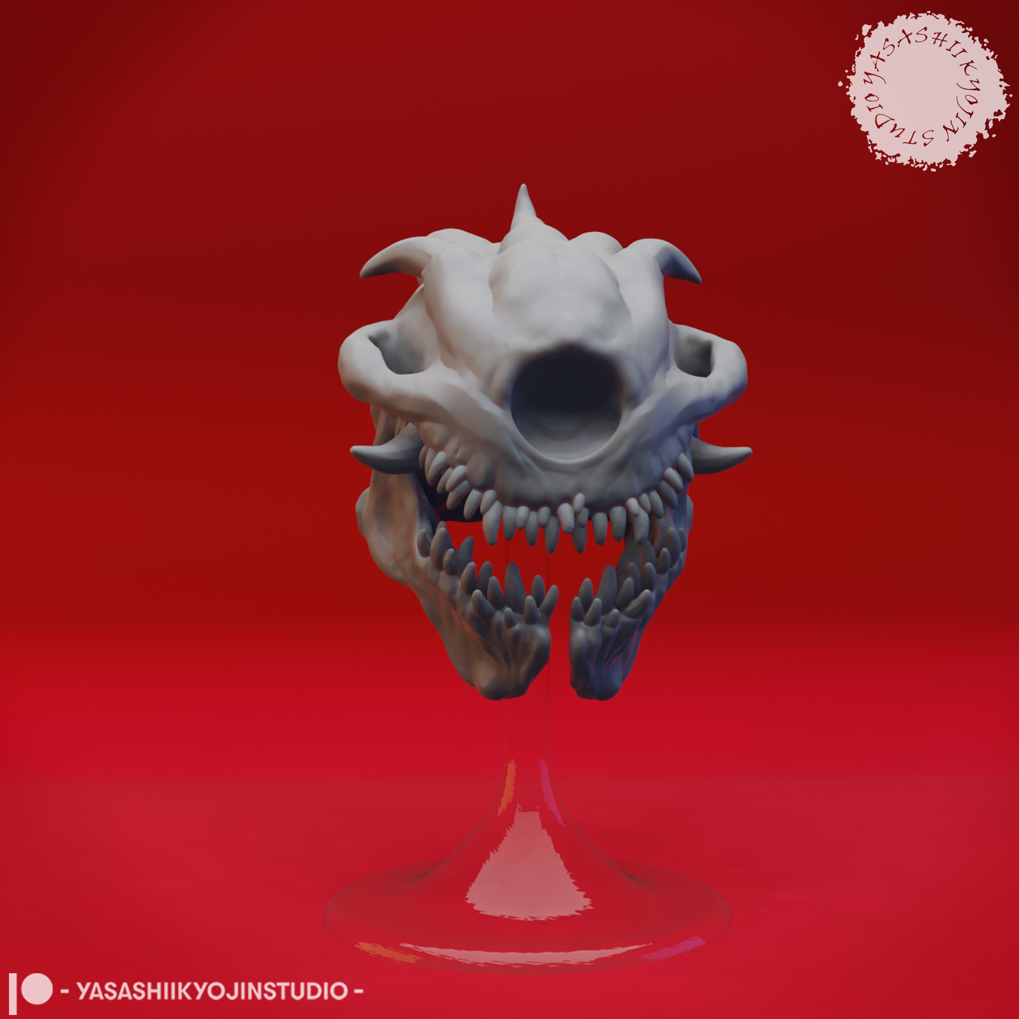 Death Tyrant - Tabletop MIniature (Pre-Supported) 3d model