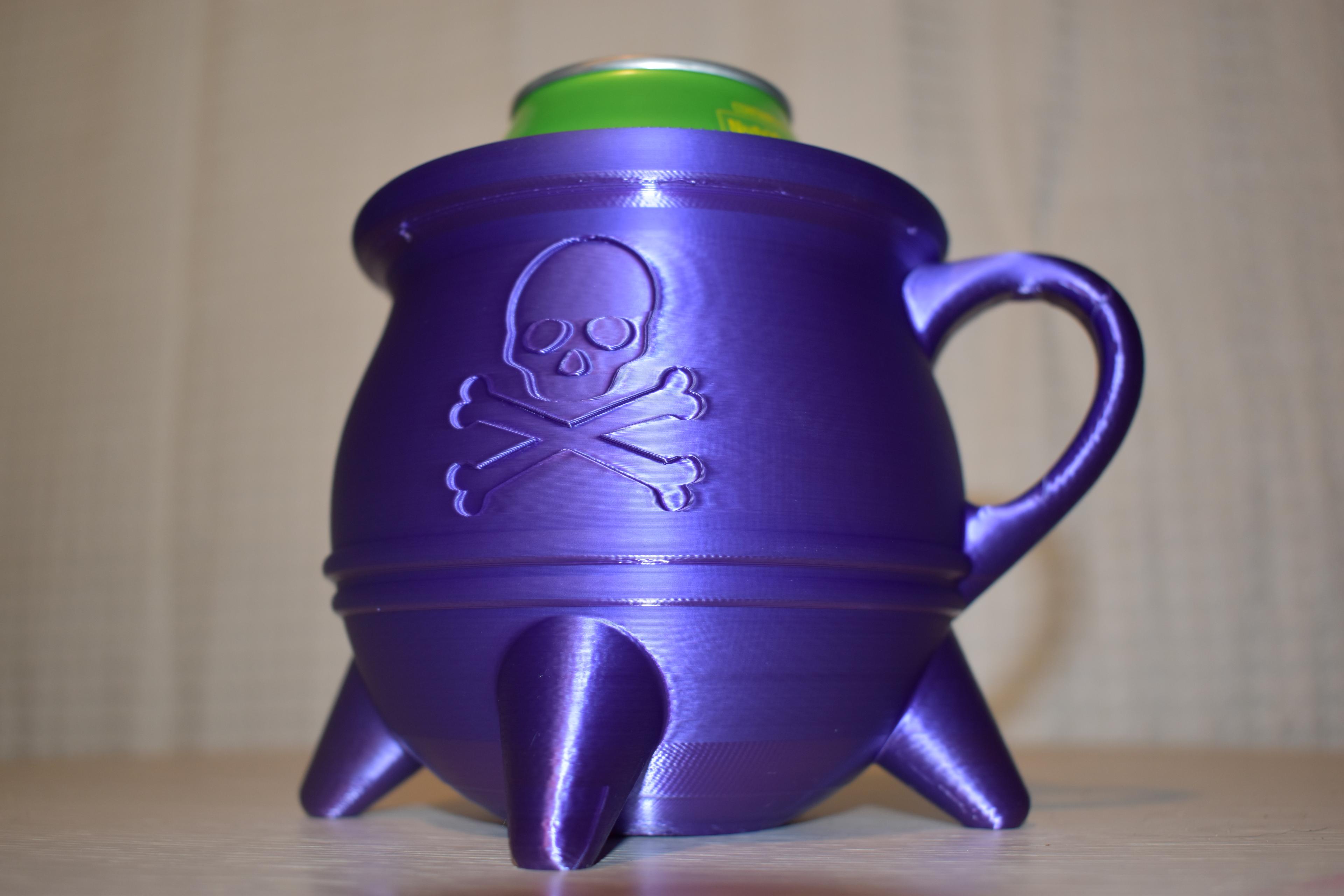 Cauldron Can Cooler / 3MF Included / No Supports 3d model