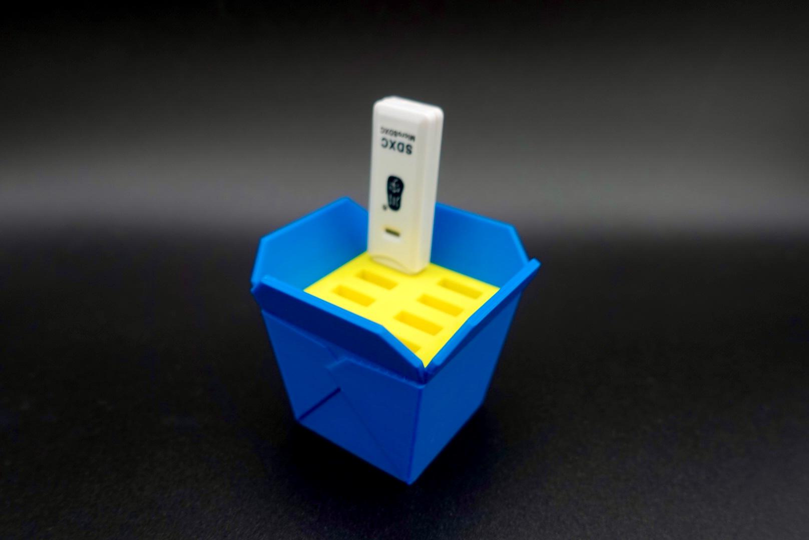 USB Holder Mini Chinese Takeout Box 3d model