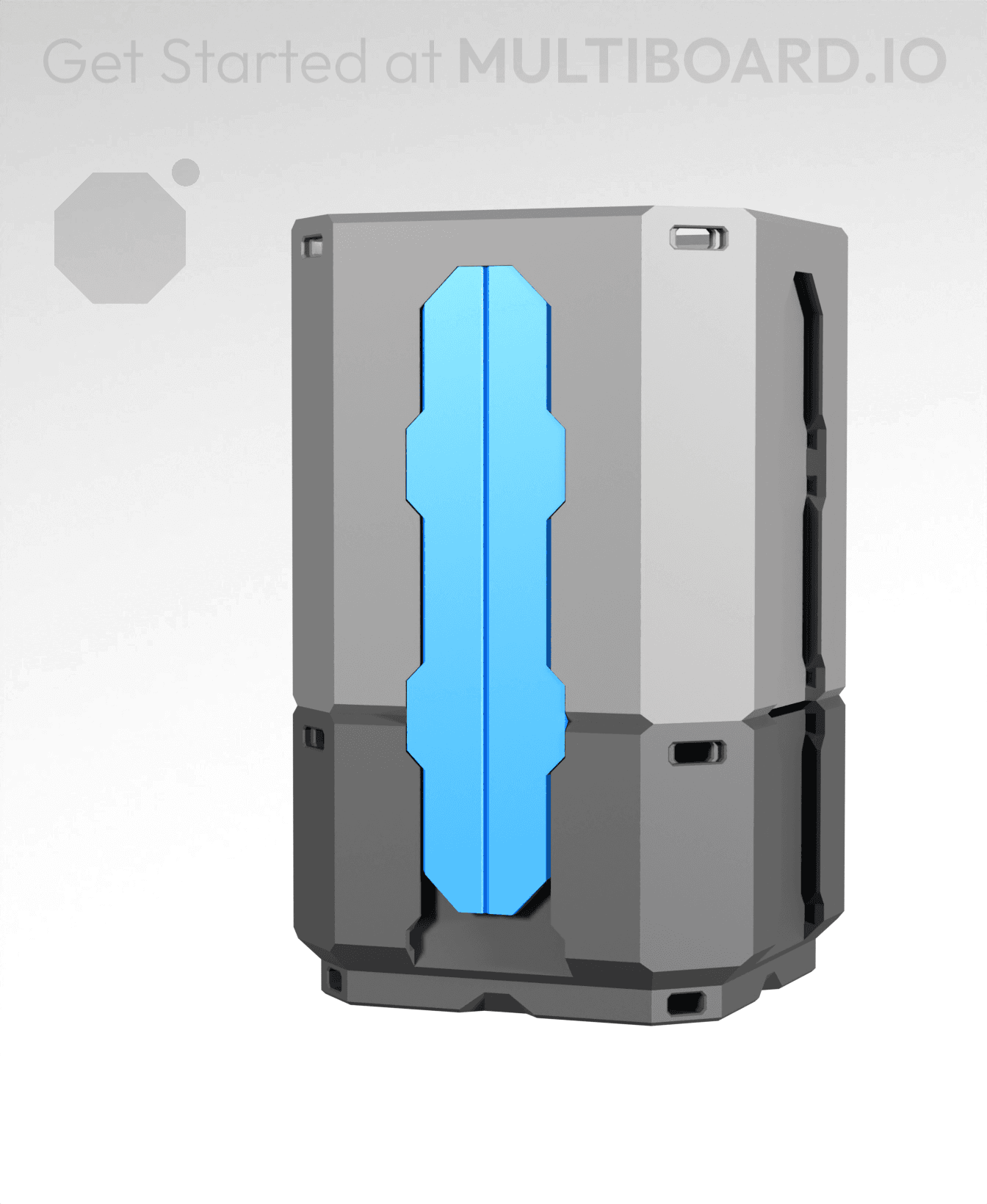 2(OX)O Rail Pop-In - Bin Extender 3d model