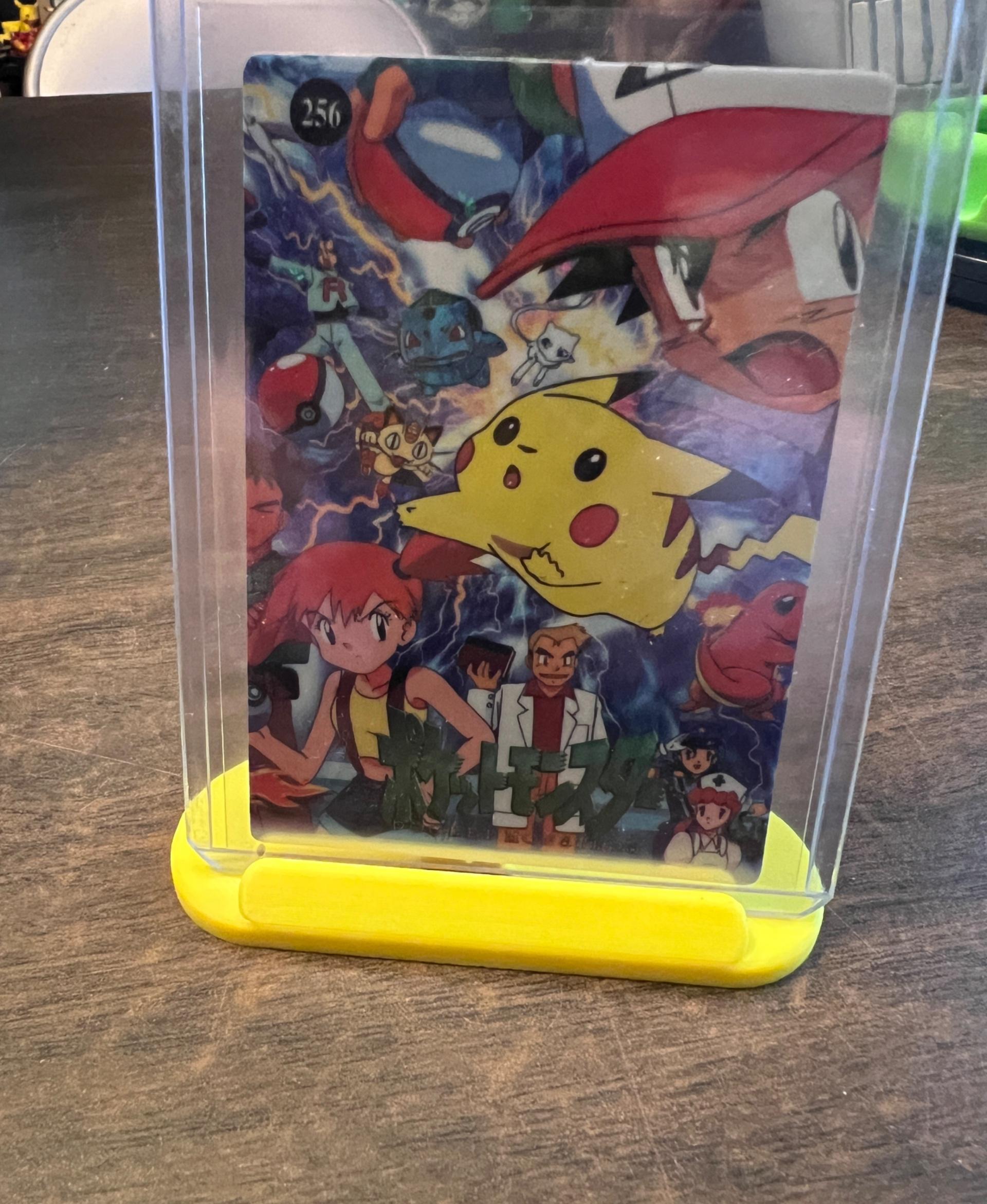 Pokemon TCG Card Display Stand 3d model