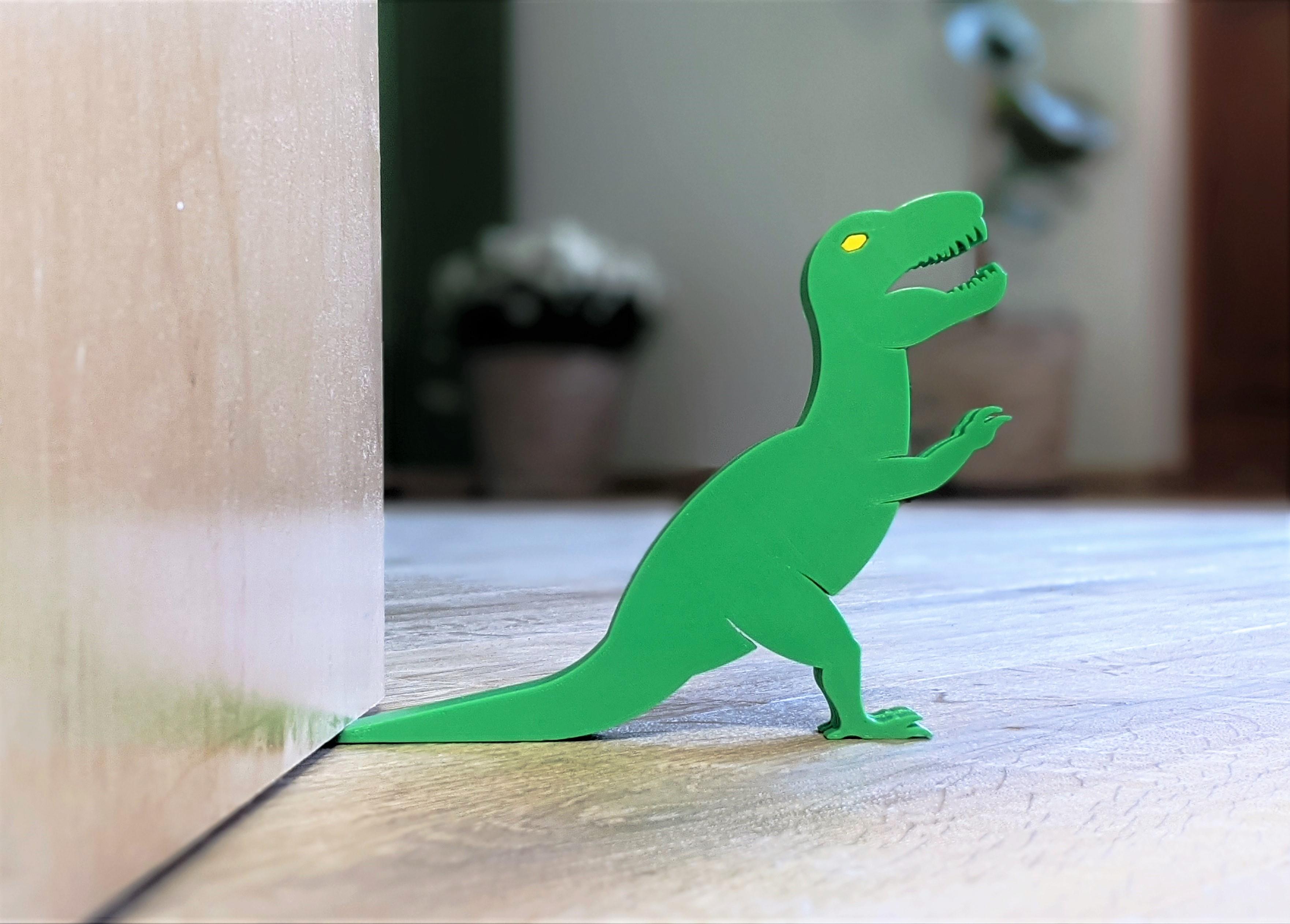 DOOR STOPPER DINO  | For Dino Lovers and Kids in T-Rex Style | 3D-Printable STL 3d model