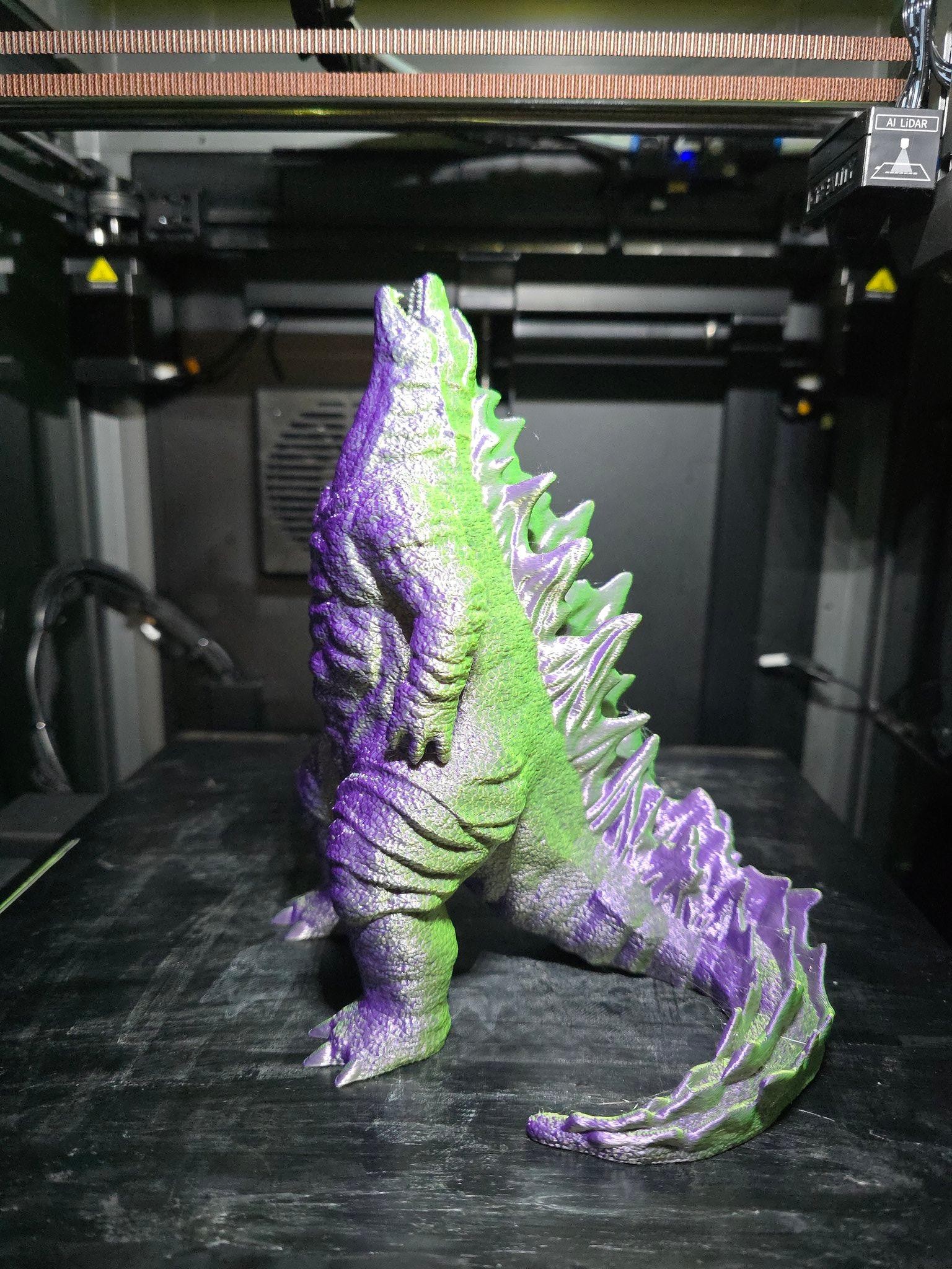 Godzilla (Easy Print) - Gooooood-zilllllla !!! - 3d model