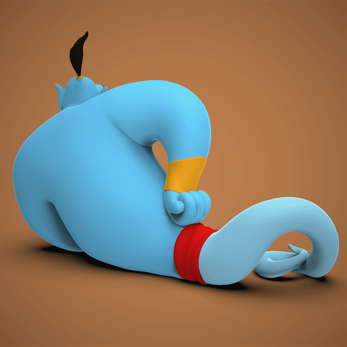 Genie -Aladdin 3d model