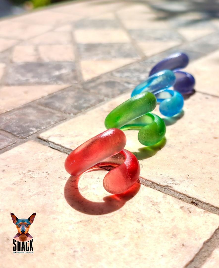 Spiral Ring 3d model