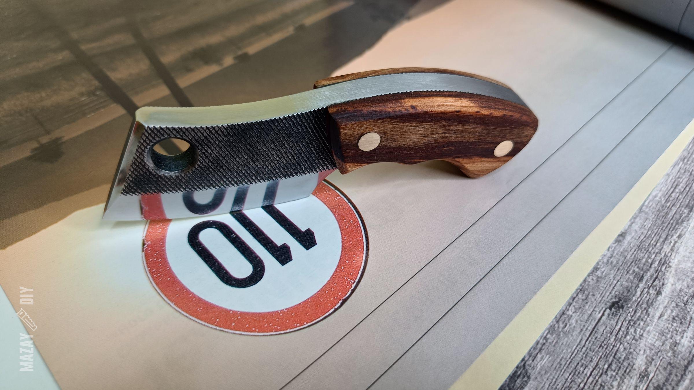 Mini cleaver knife 3d model