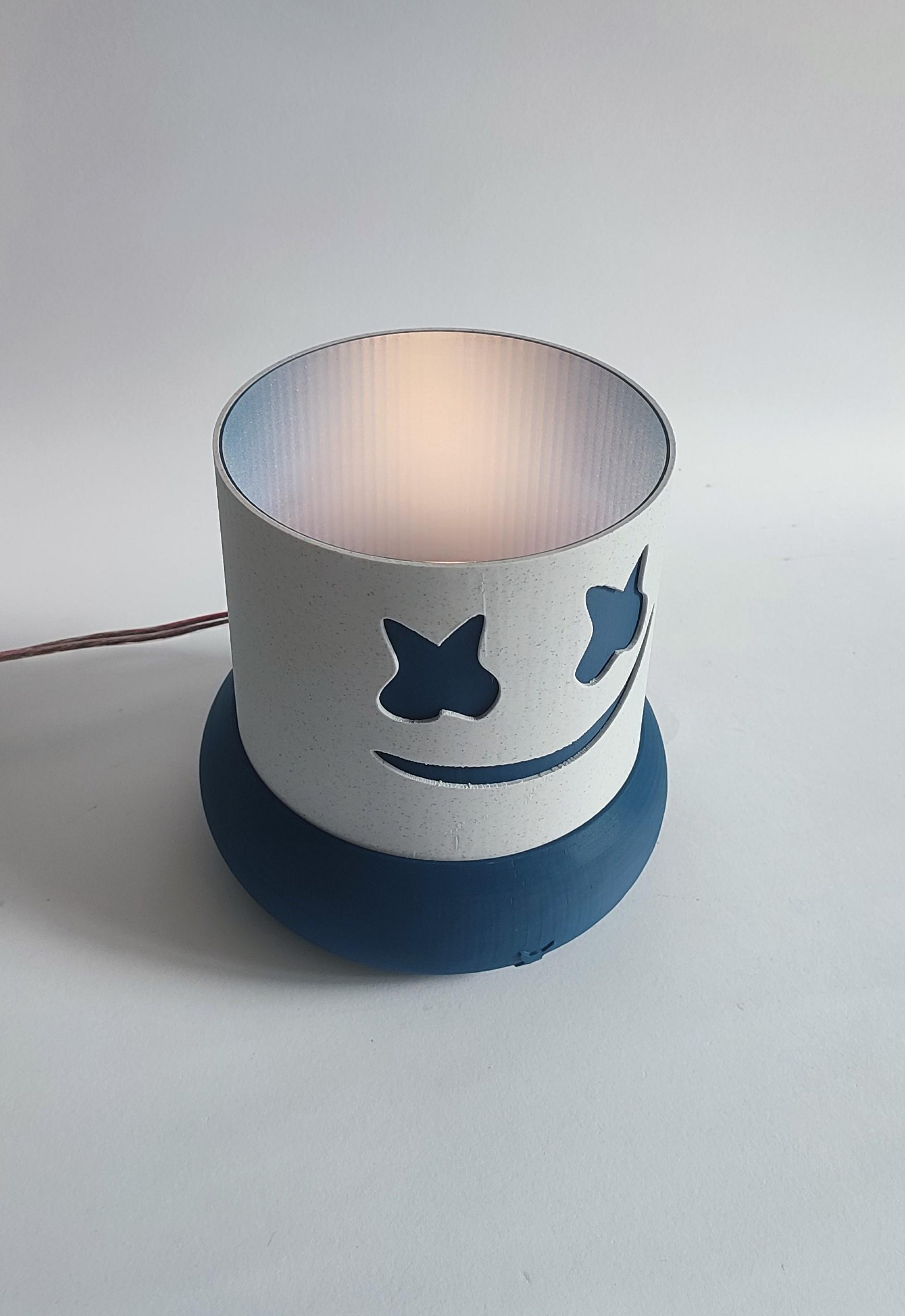Marshmello Lamp 3d model