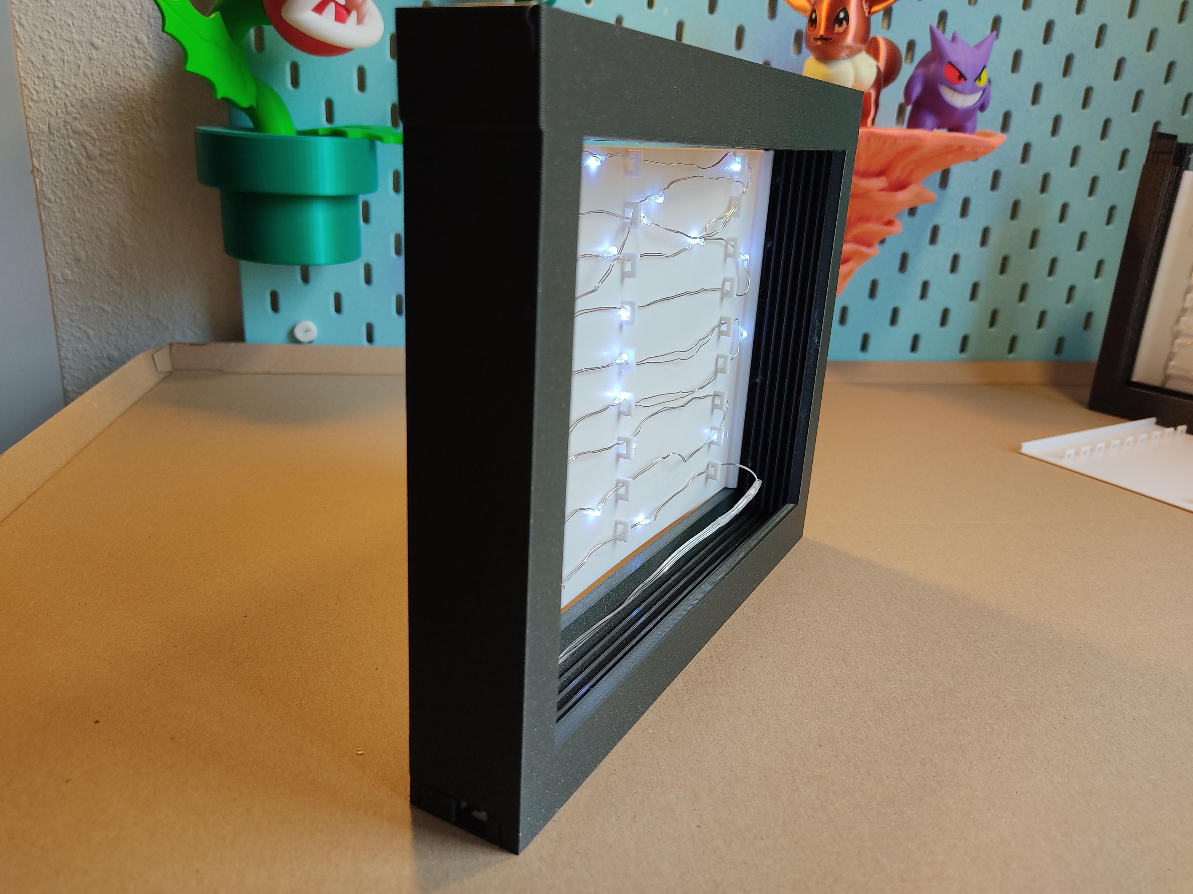 Light and shadow box - one piece version 3d model