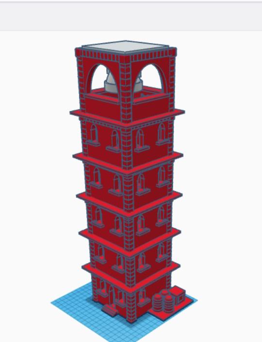 Bell Tower 3d model