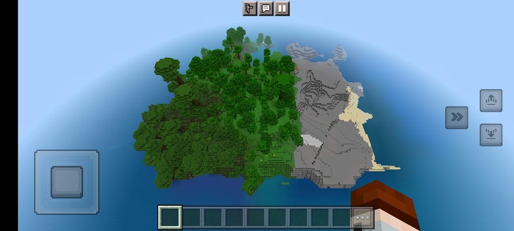Minecraft Yin Yang Island 3d model