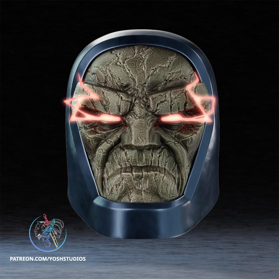 Comic Darkseid Helmet 3D Print File STL 3d model