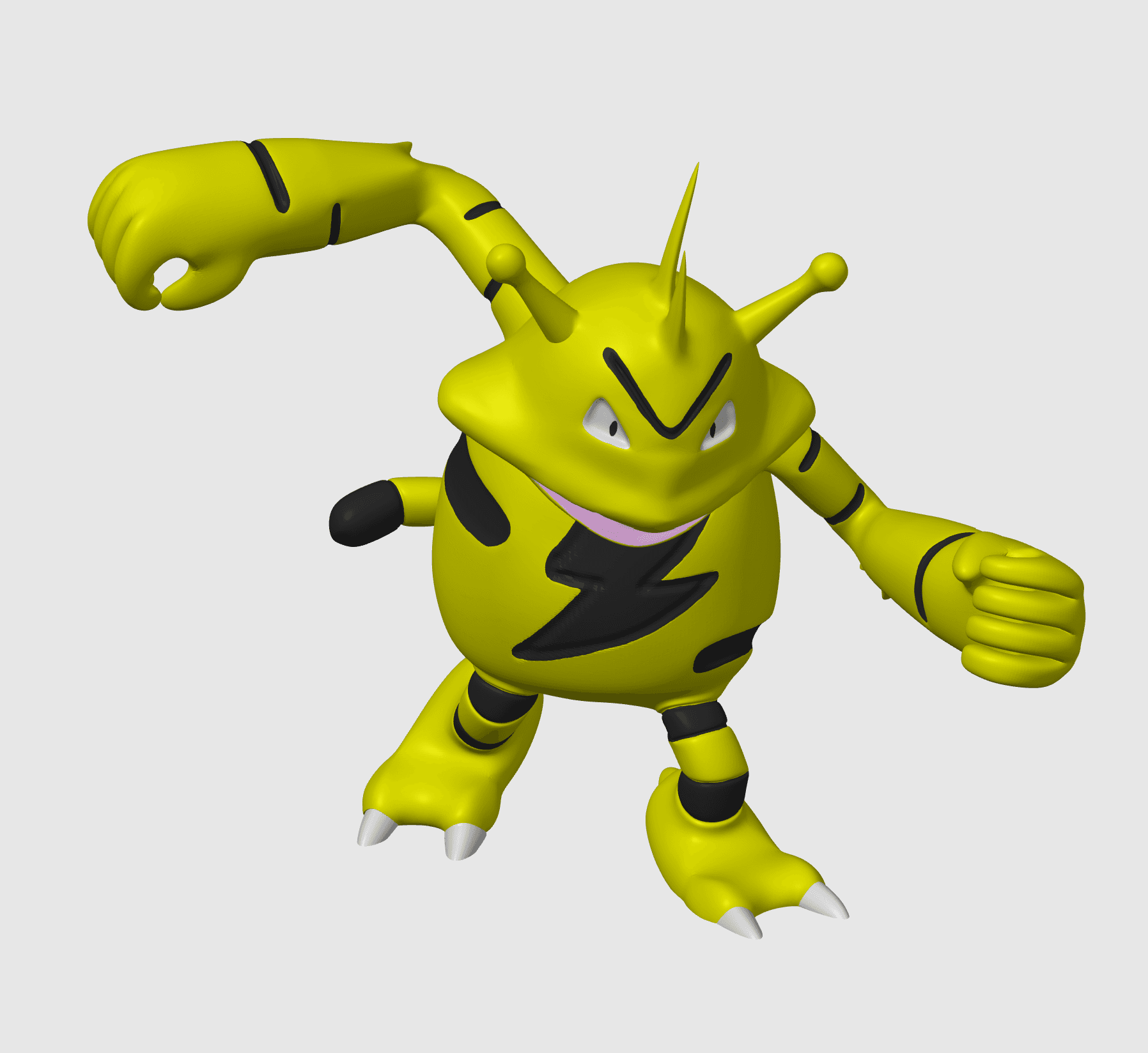 Electabuzz Pokemon (3MF included) 3d model