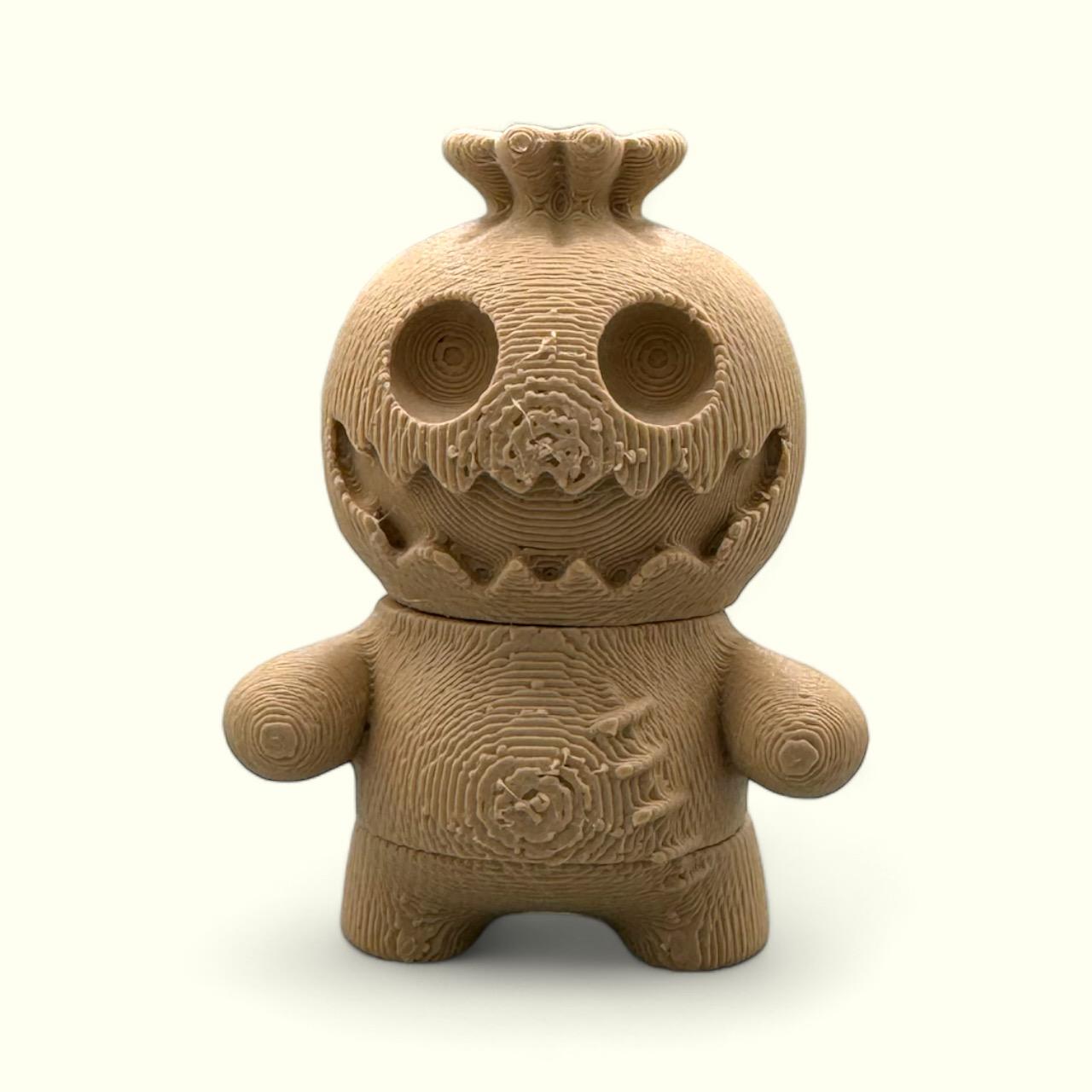 Mini Oogie Flexy Articulating Keychain Print in Place No supports 3d model