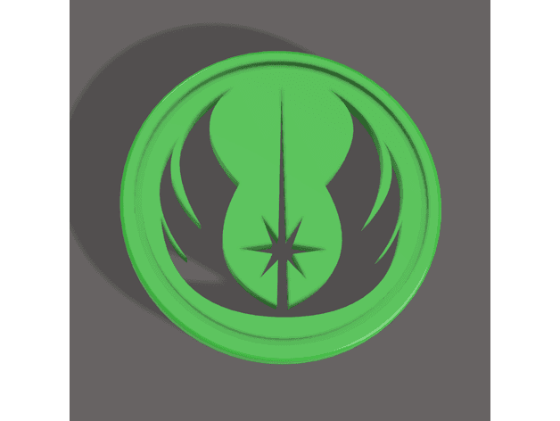 Jedi Order Coin 3d model