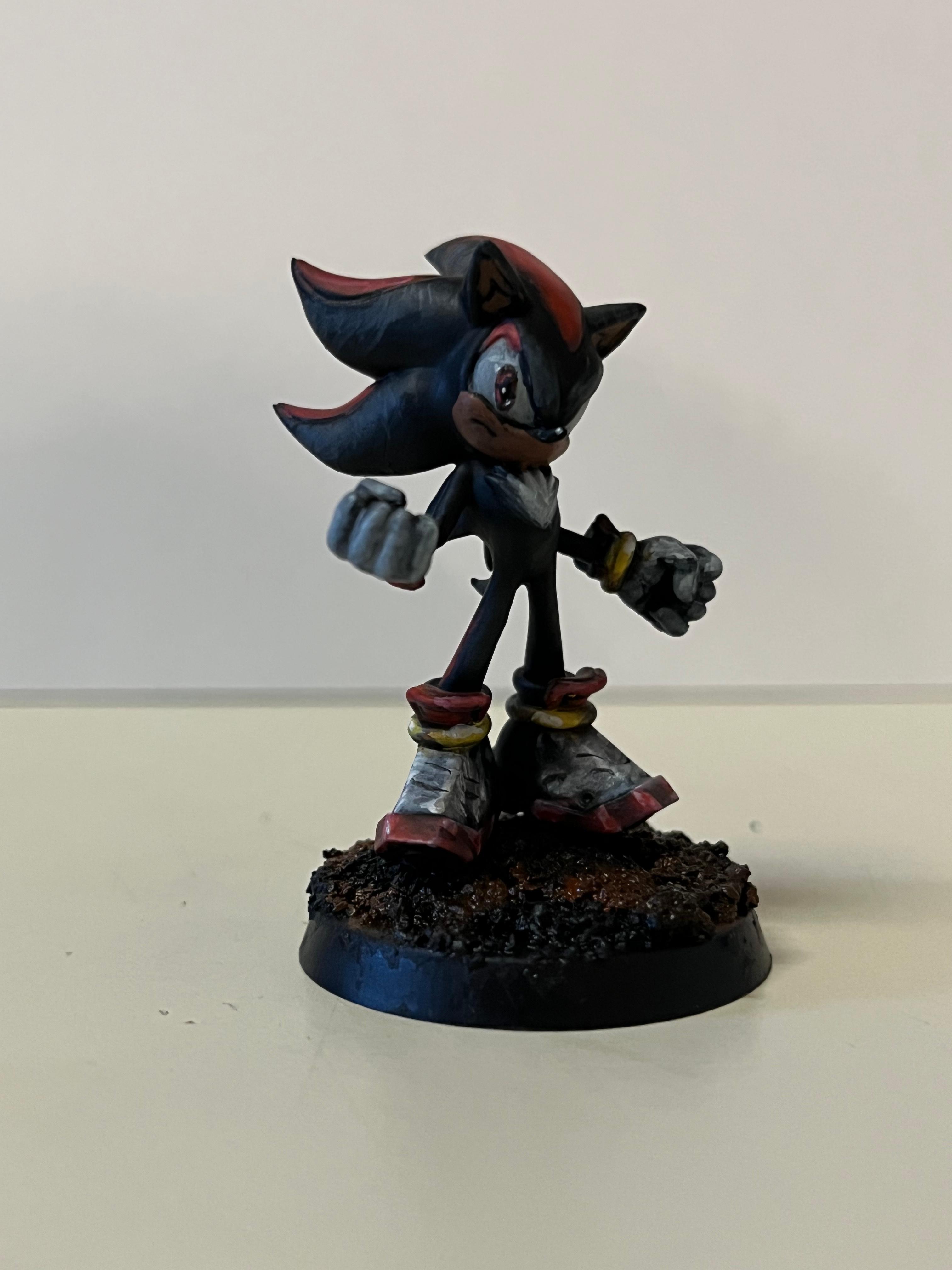 Shadow The Hedgehog  - Printed on modded OG Mars with Elegoo 8K resin. 32mm Base. 

Love this guy! And Printed Obsession’s take is perfect.  - 3d model