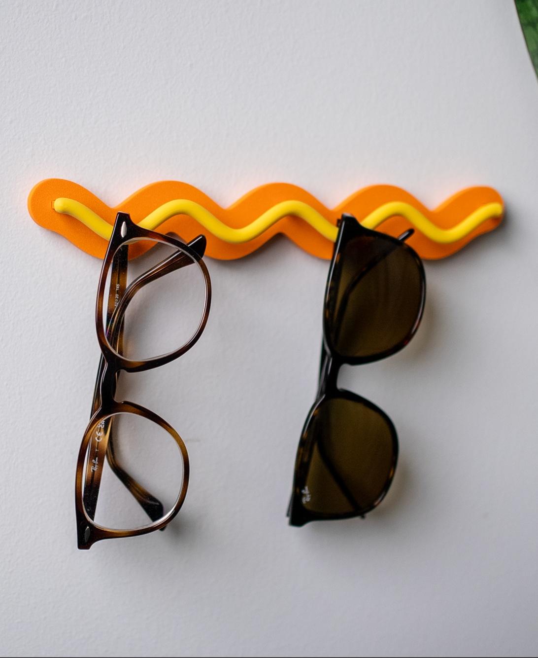 Sunglasses Holder - The Ripple Rack 3d model
