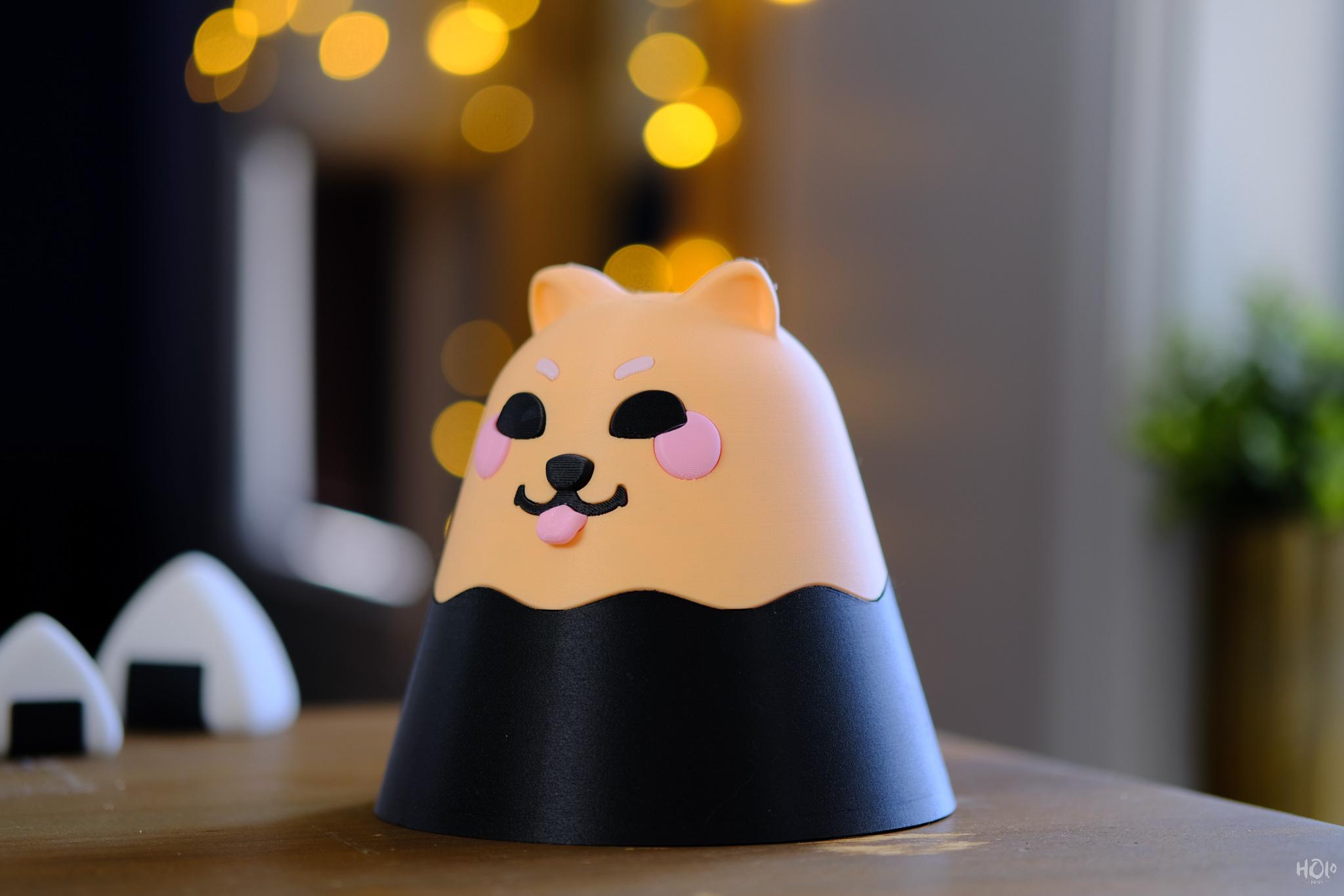 Kawaii Dog Loot Box - Print-in-Place - Holoprops 3d model