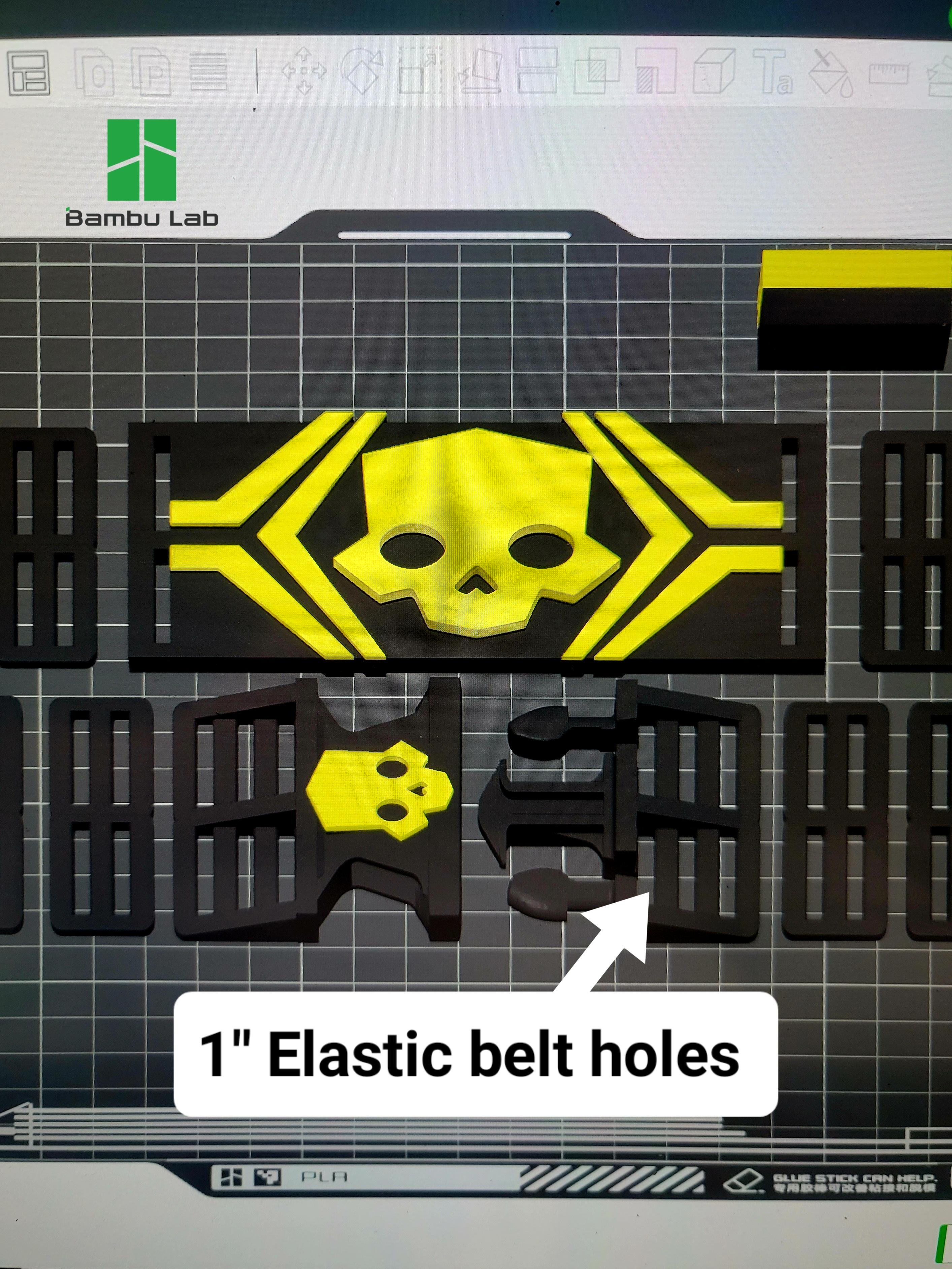 Helldiver belt-Bambu AMS coler files 3d model
