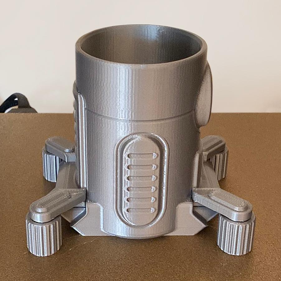 Droid Can Cup print-in-place 3d model