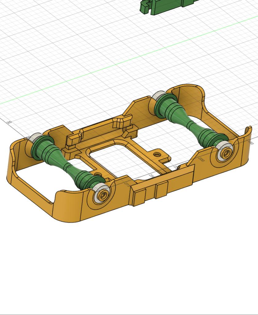 Modular Spool Holder (1kg Space Saver) 3d model