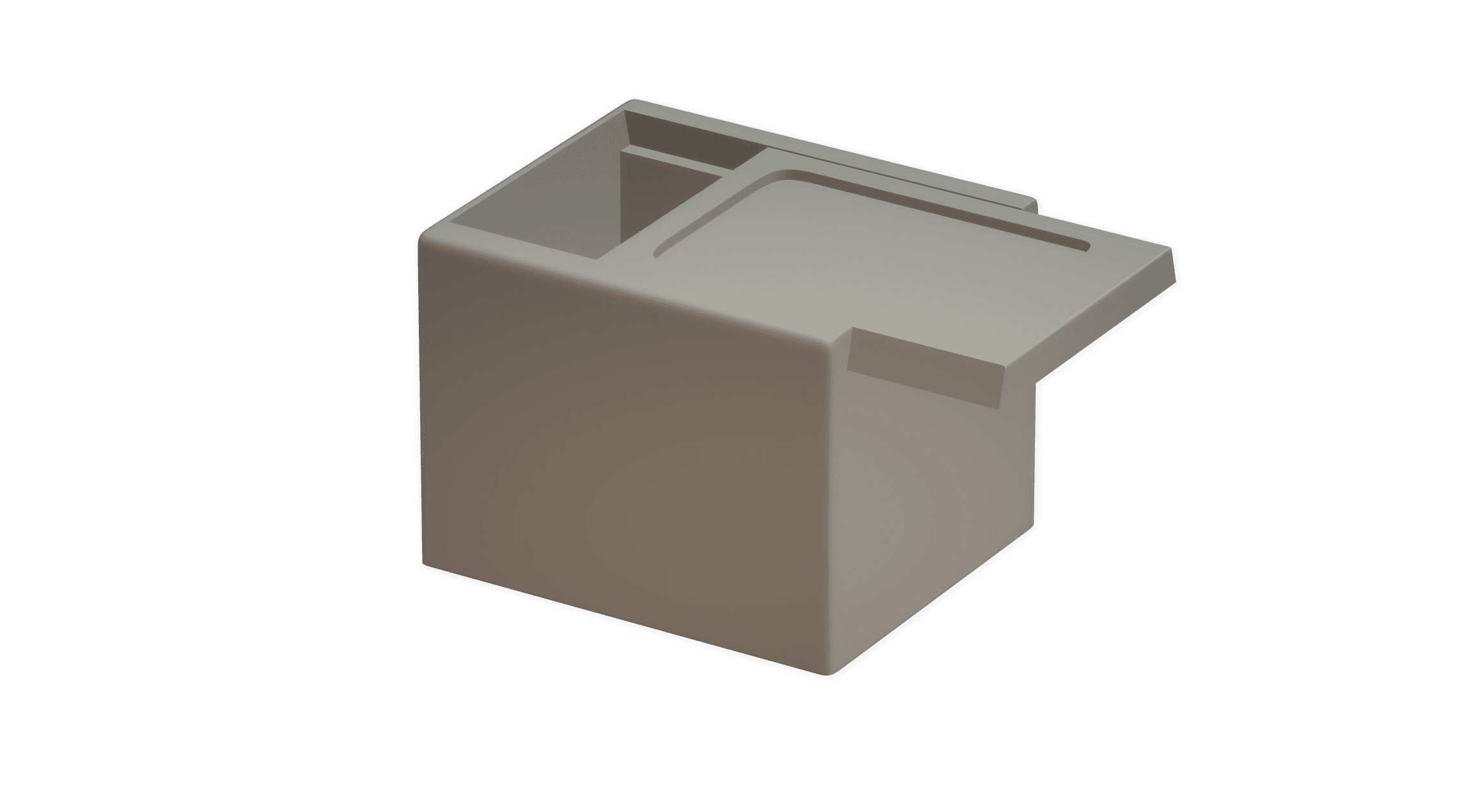 Commander Deck Box With Top Loader Lid 3d model