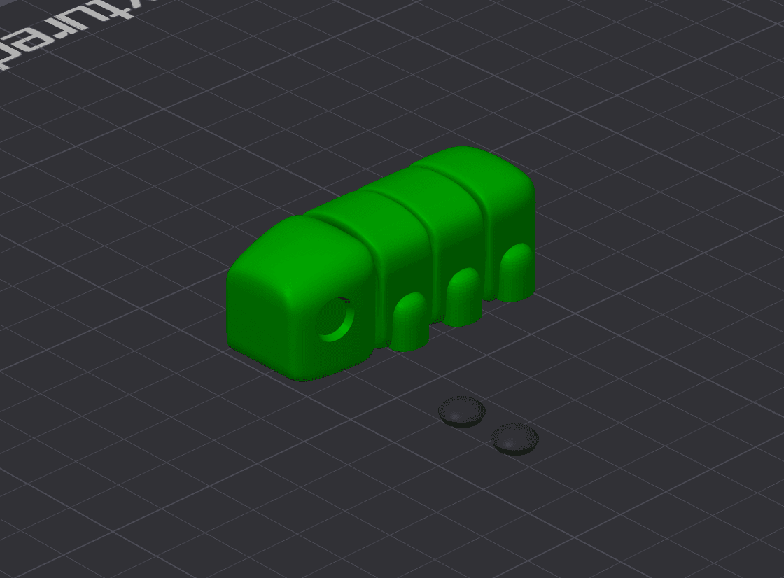 Articulating Cube Caterpillar 3d model