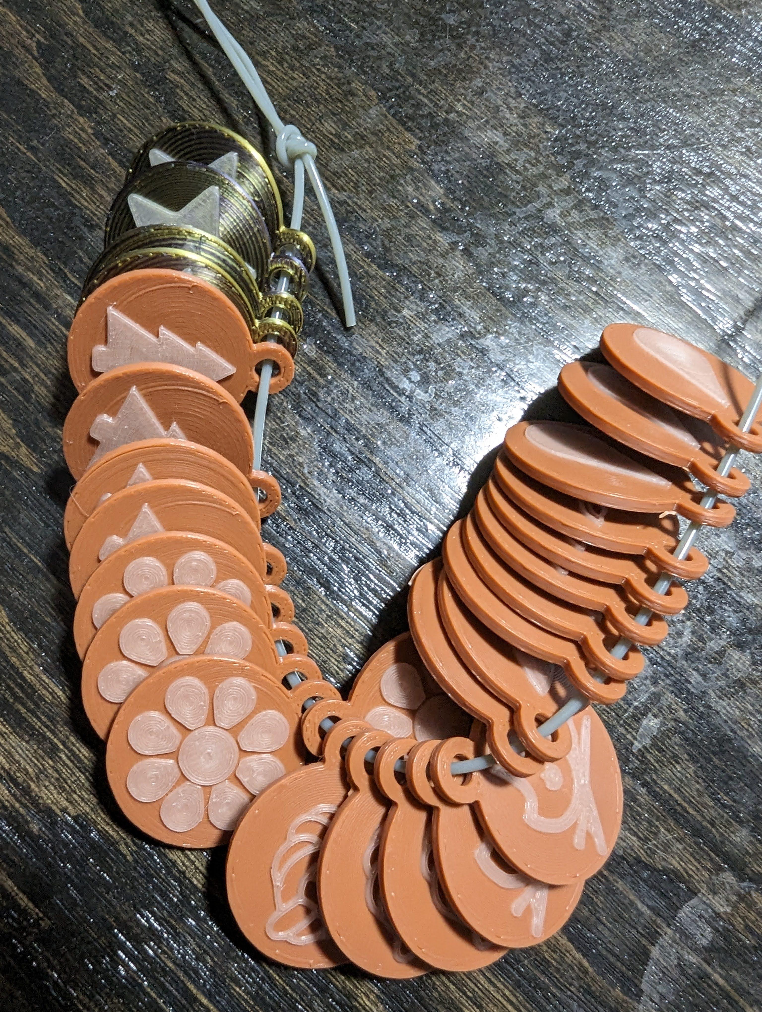 Children's Outdoor Necklace Pendants 3d model