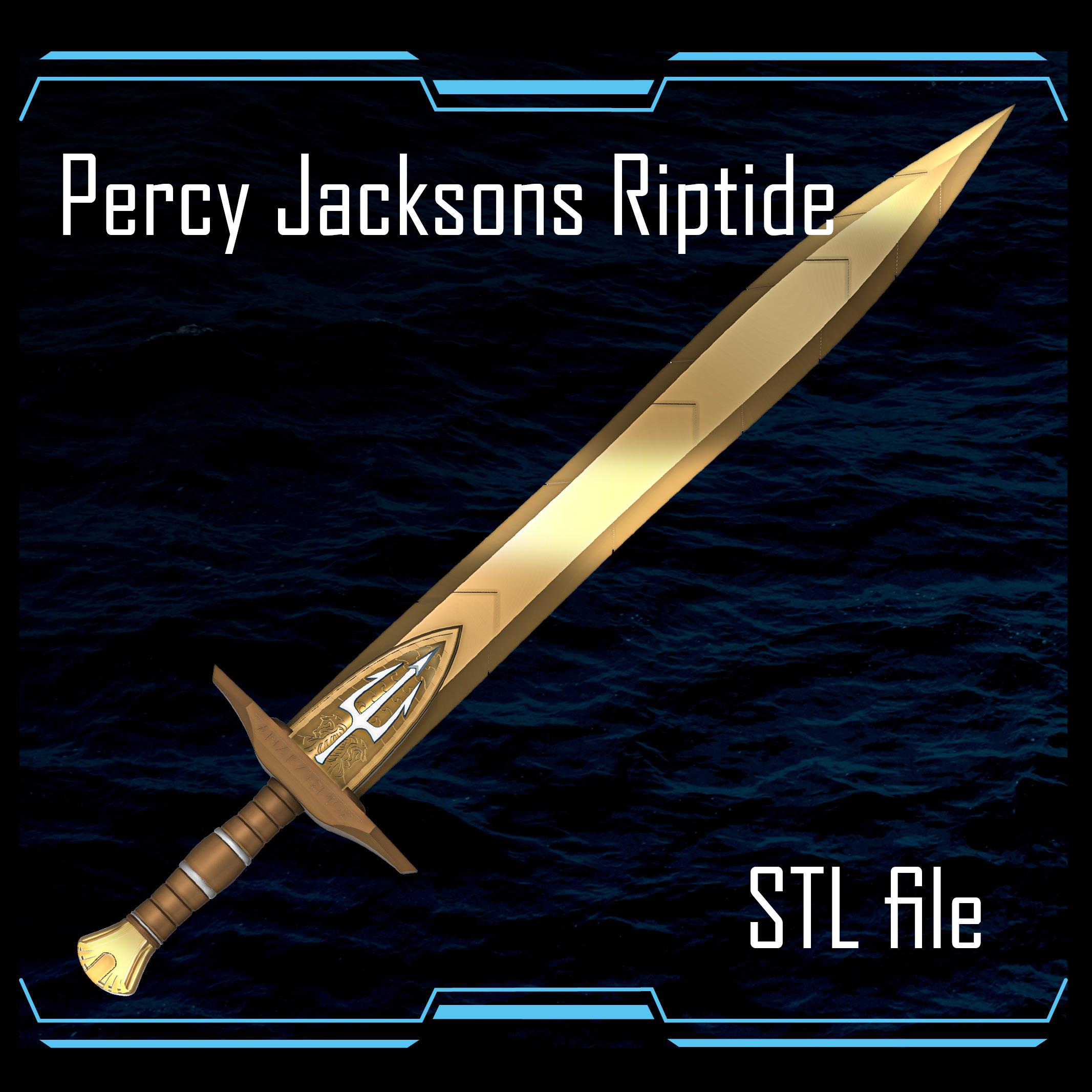 Percy Jackson Sword Riptide 3d model