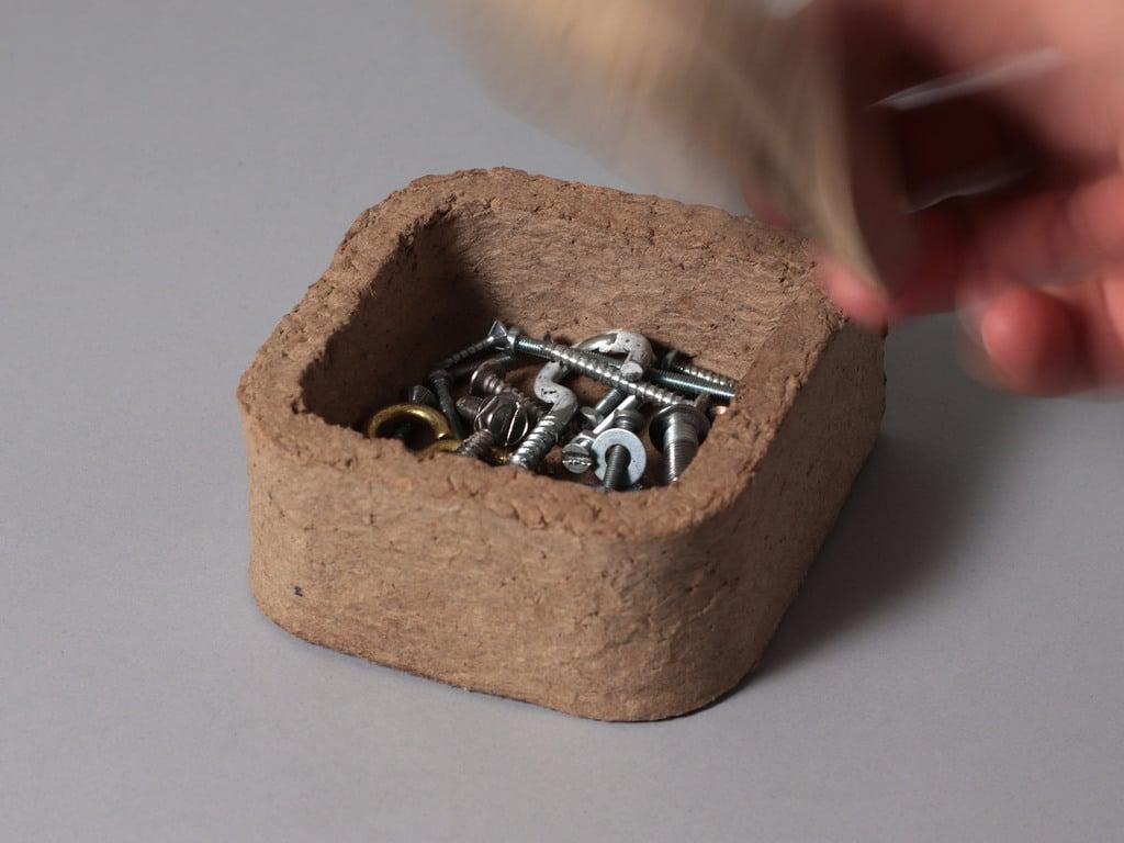 Pulp It! - Recycled Cardboard Molds 3d model