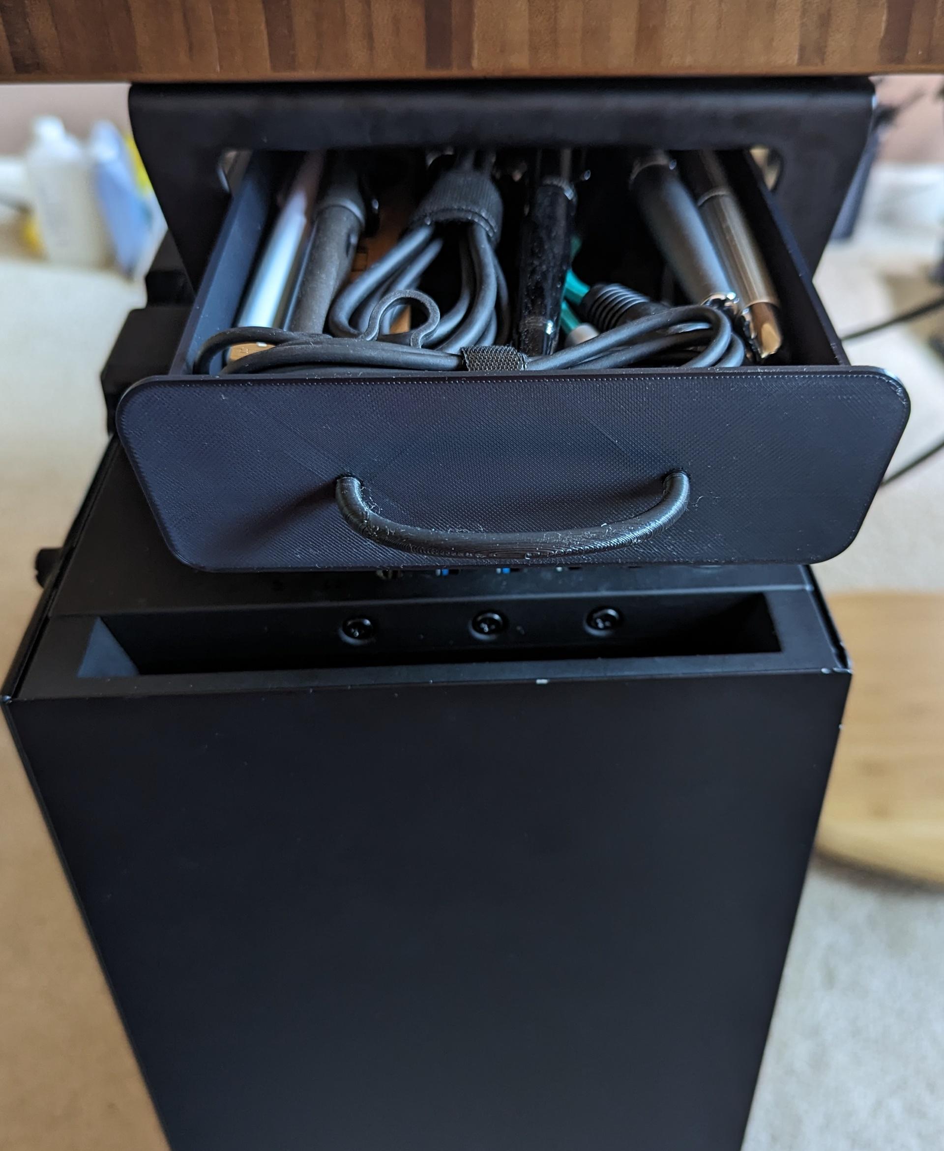 Uplift Desk cubby drawer 3d model