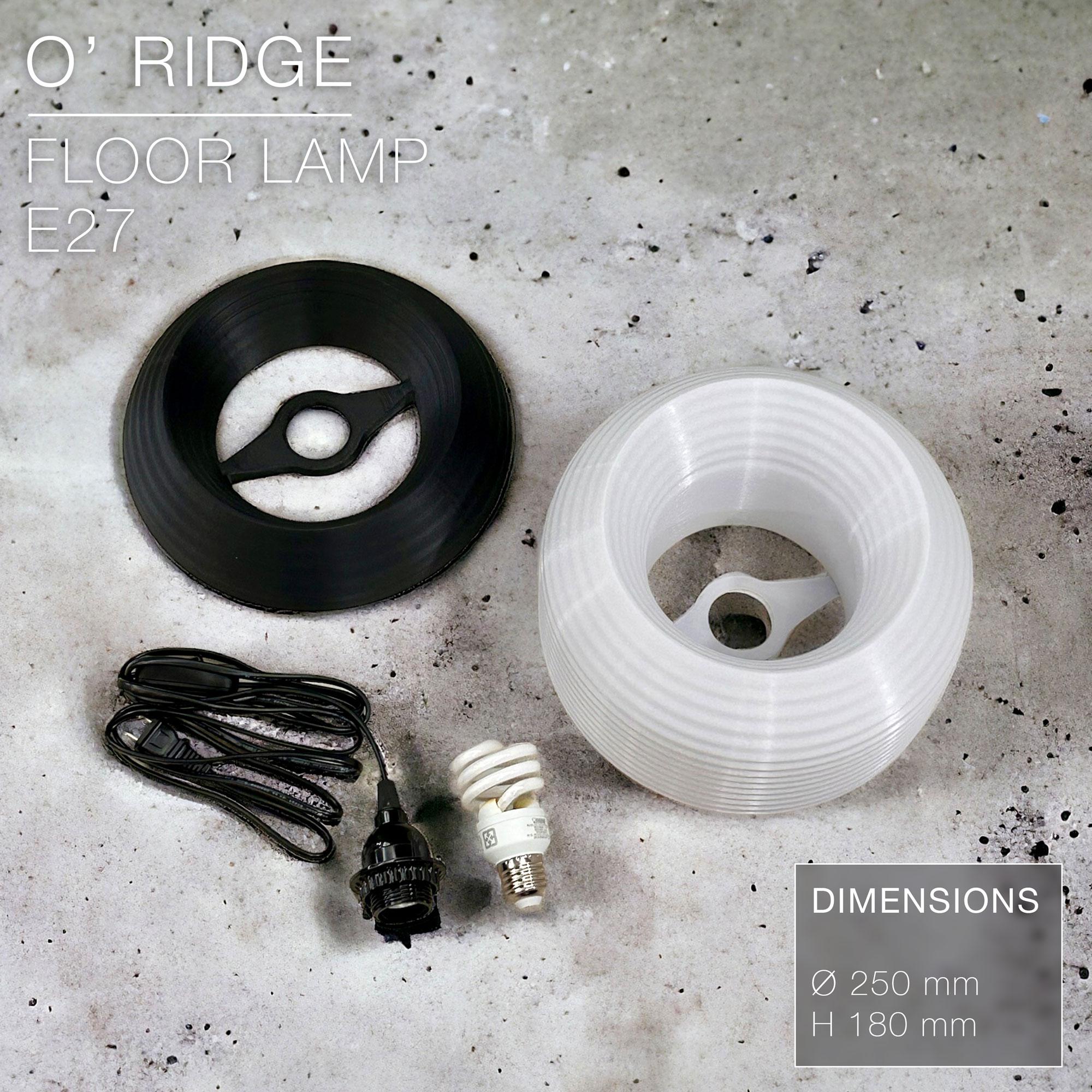 O' RIDGE | Floor lamp E27 3d model