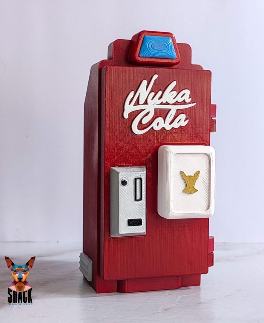 Nuka cola Fridge-Fallout (fanart) 3d model