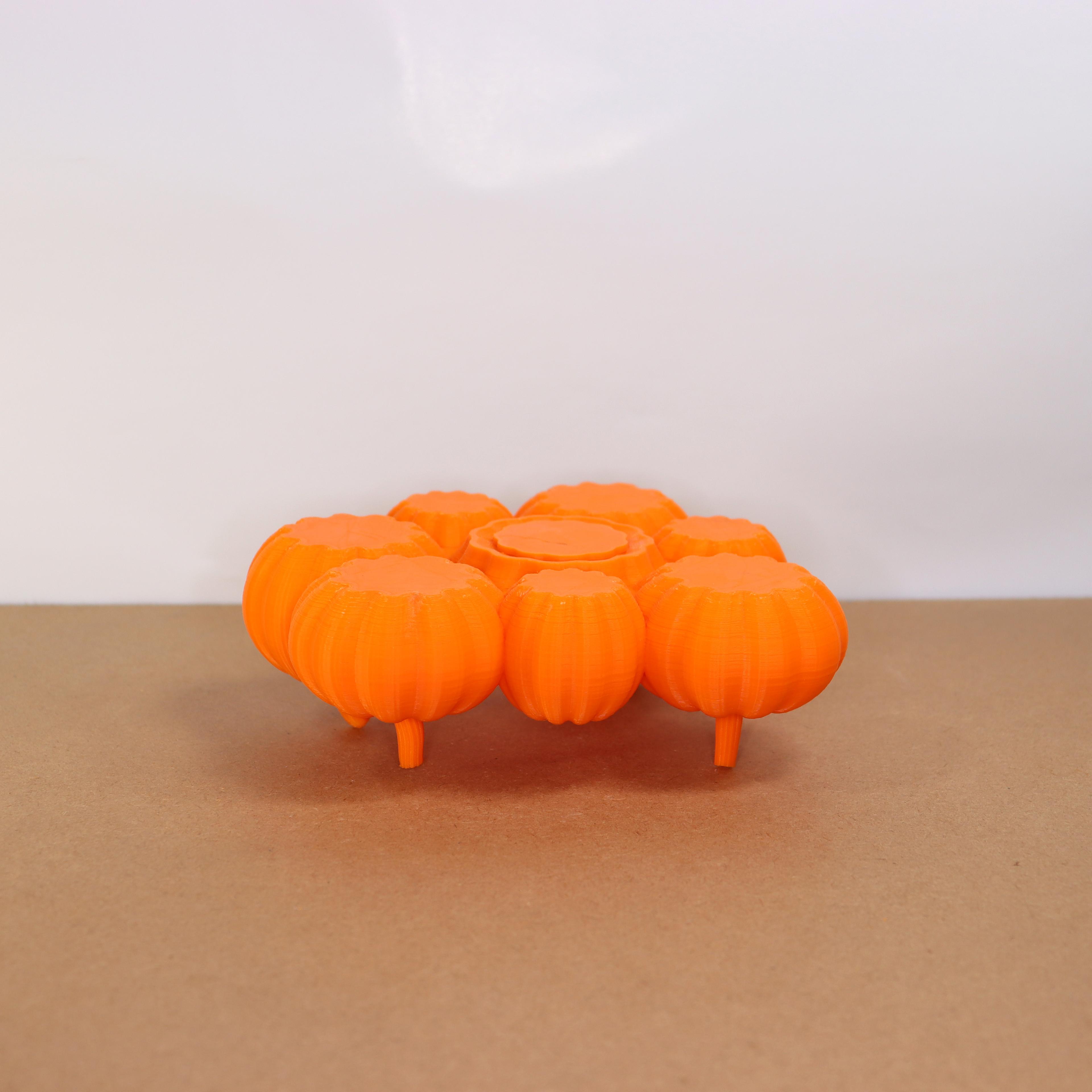 Pumpkin patch planter 3d model