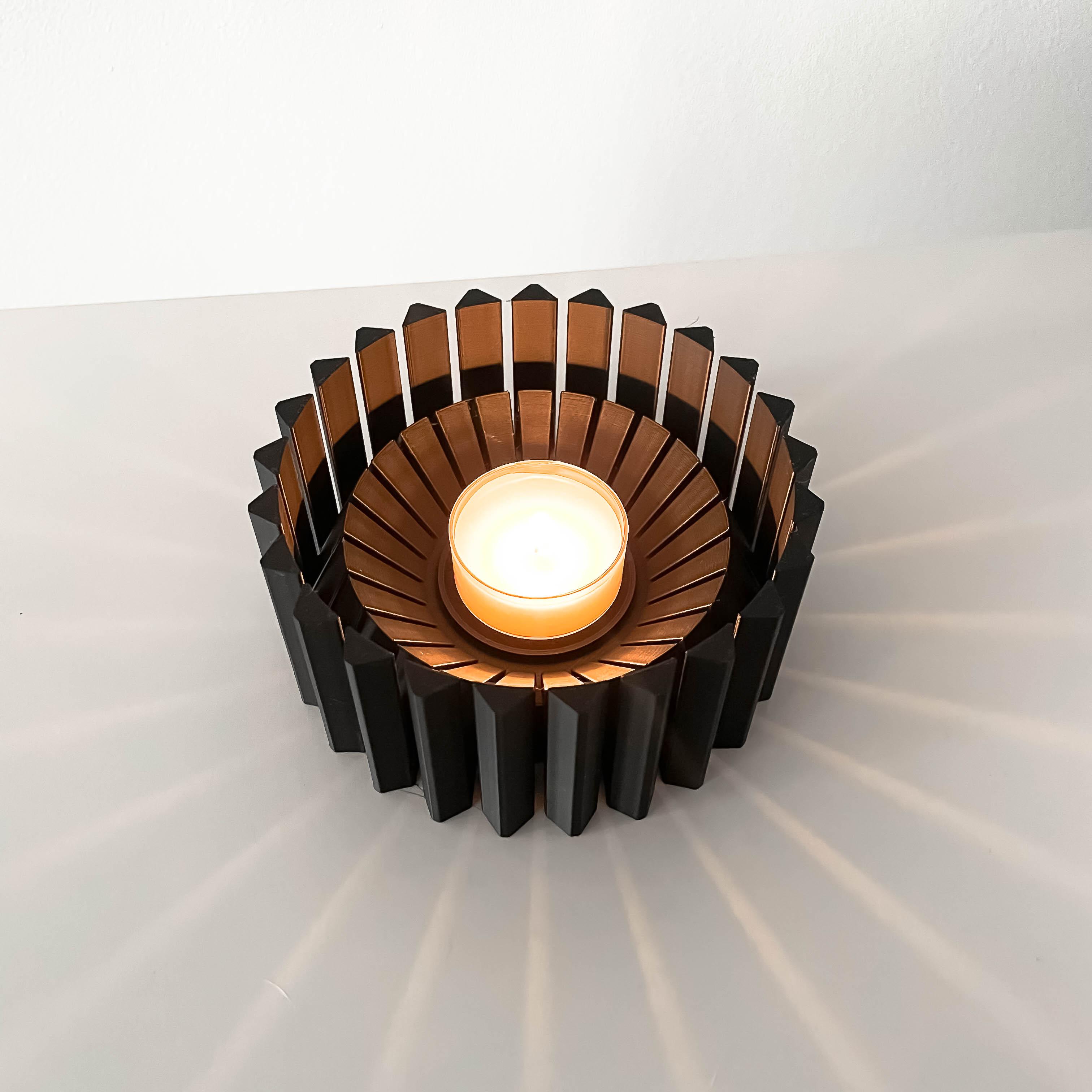 The Bako Tealight Candle Holder | Modern Home Decor 3d model