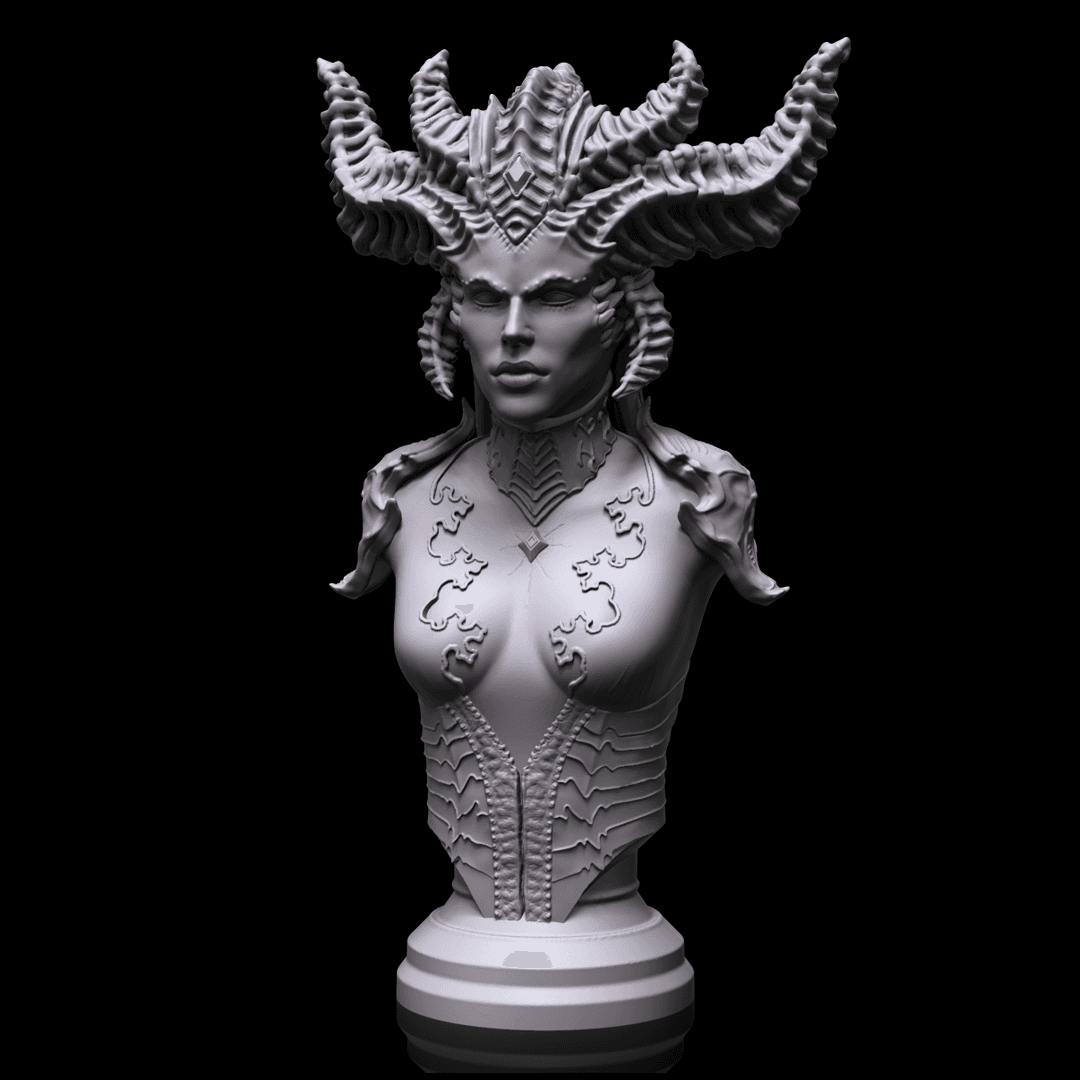 Lilith Bust *Old Version* (Pre 3d model