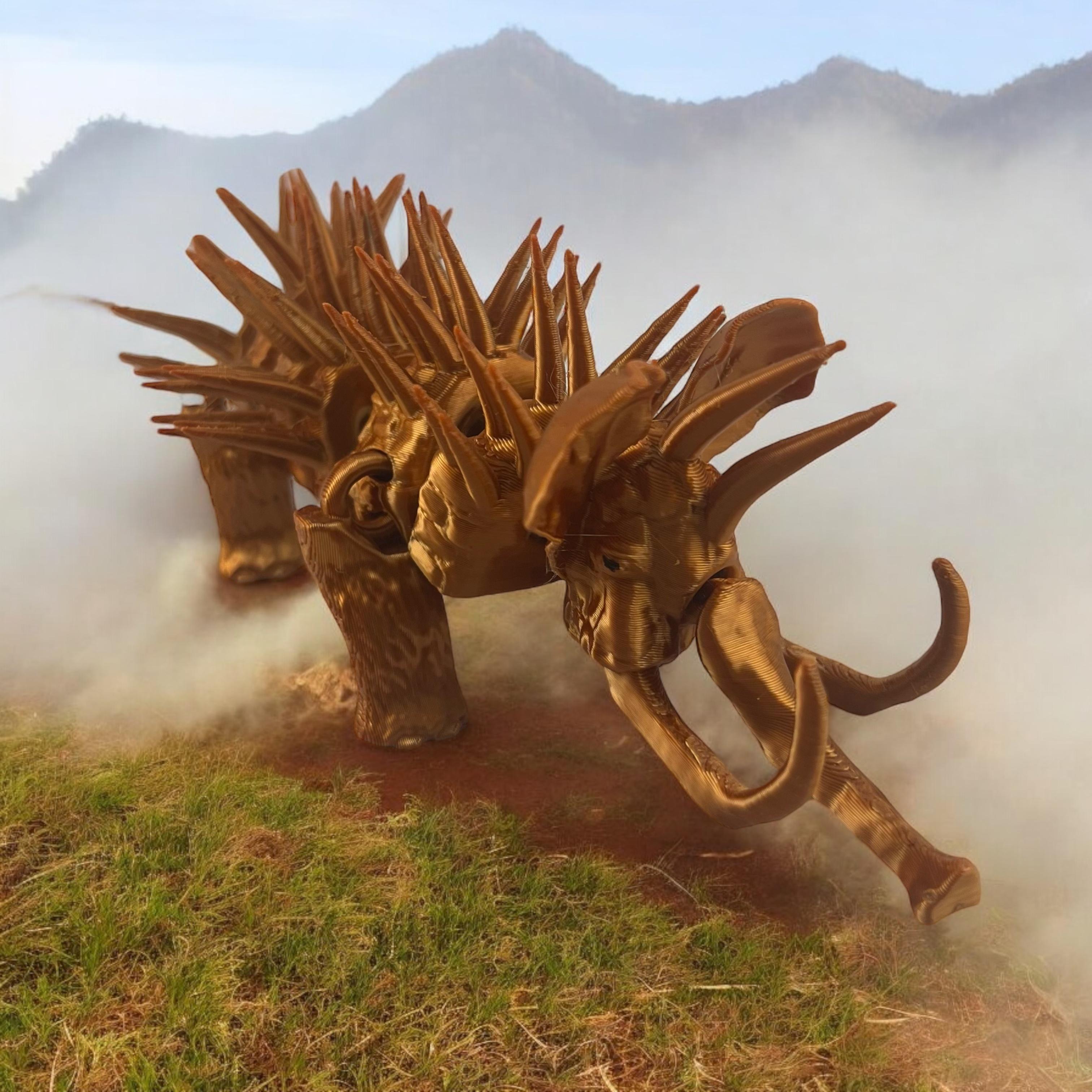 Flexy War Mammoth 3d model