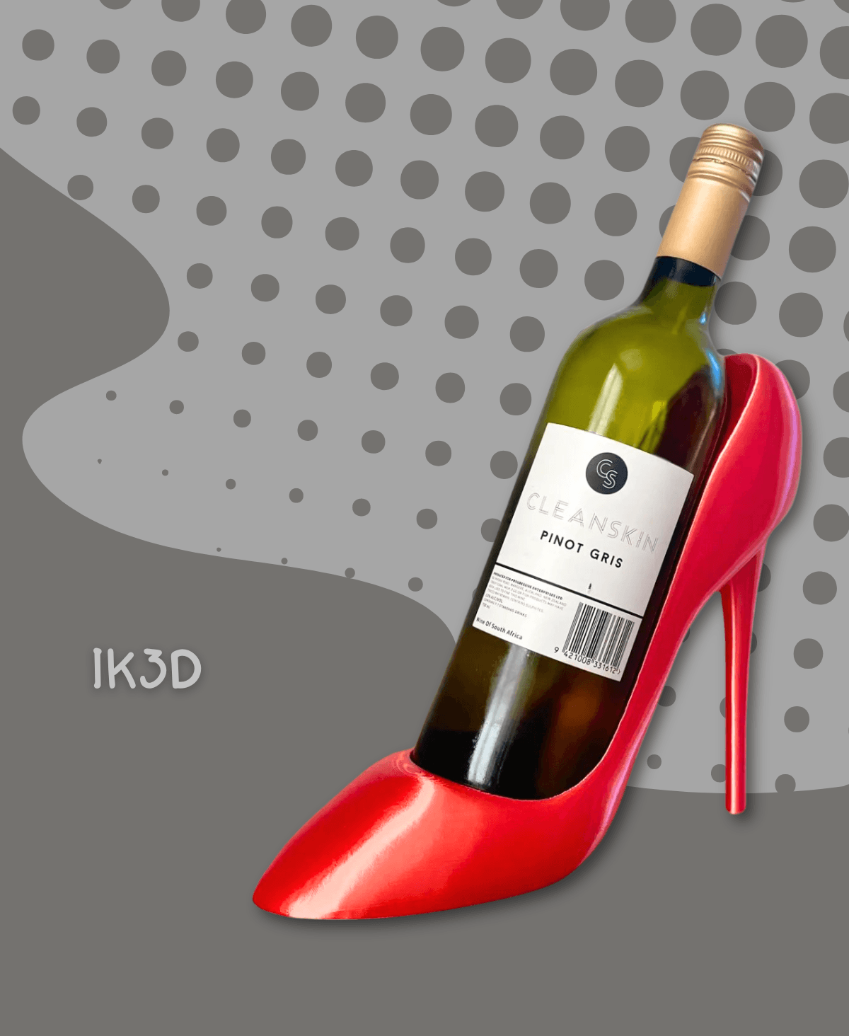 Stiletto Wine Holder 3d model